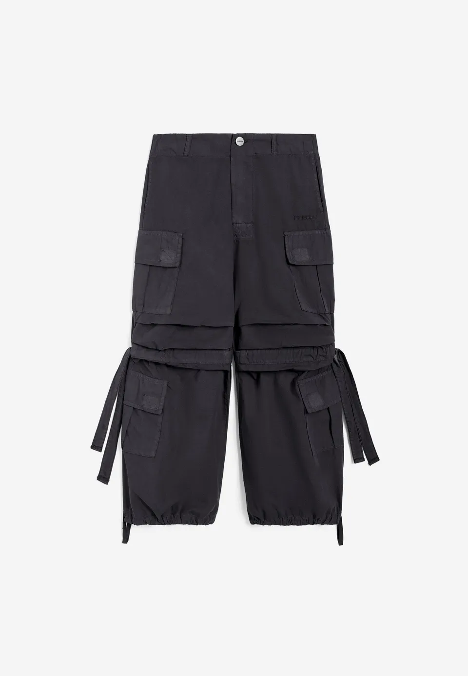freddy-pantaloni-cargo-bambina-in-cotone-parachute-y2k-tinto-capo image 1