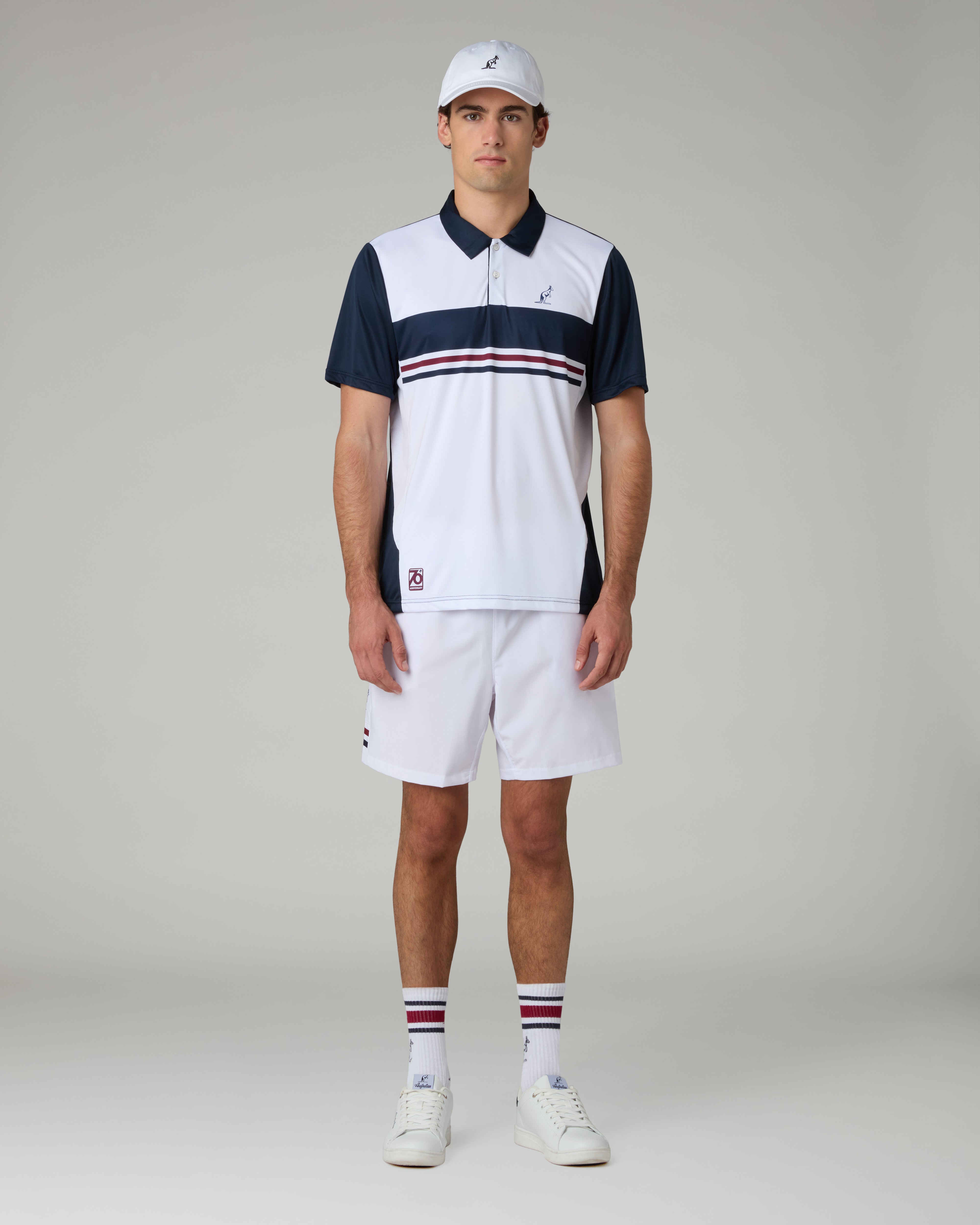 australian-perfect-short-short-tennis-bianco-bi-elastico-made-in-italy image 2