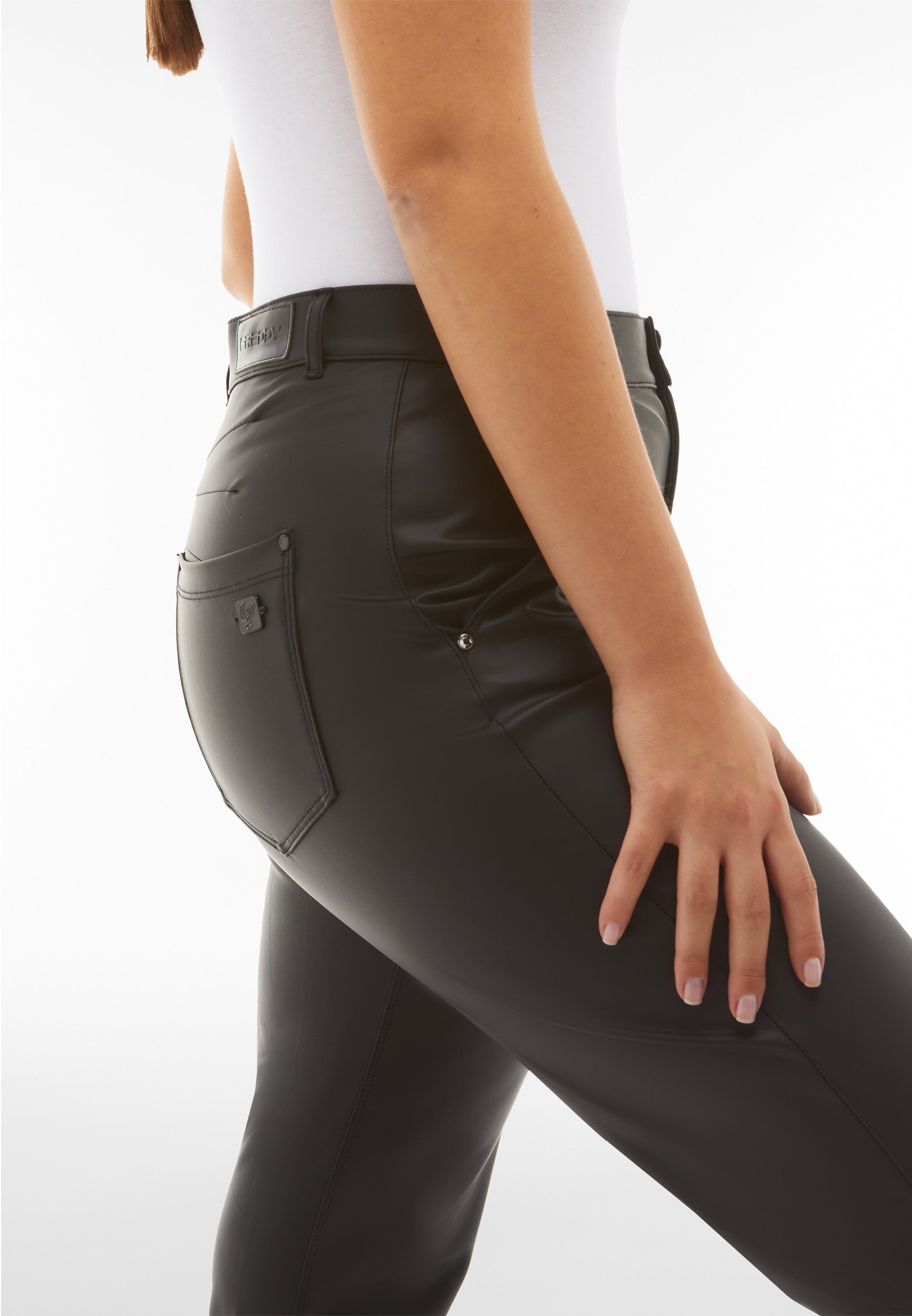 freddy-black-wr-up-pantaloni-coated-superskinny-vita-alta-con-tasche-chino image 4