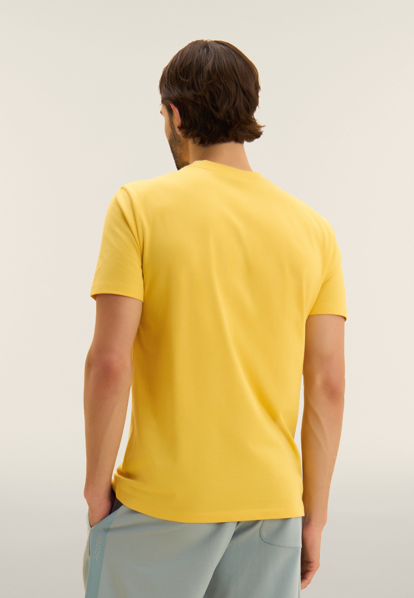 freddy-t-shirt-uomo-in-jersey-con-stampa-logo-tono-su-tono image 3