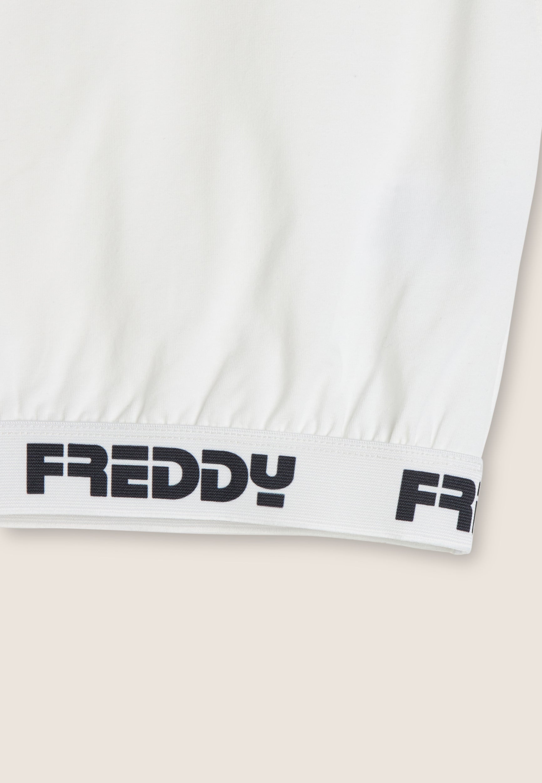 freddy-top-senza-maniche-comfort-fit-cropped-in-cotone-elasticizzato-con-elastic image 6
