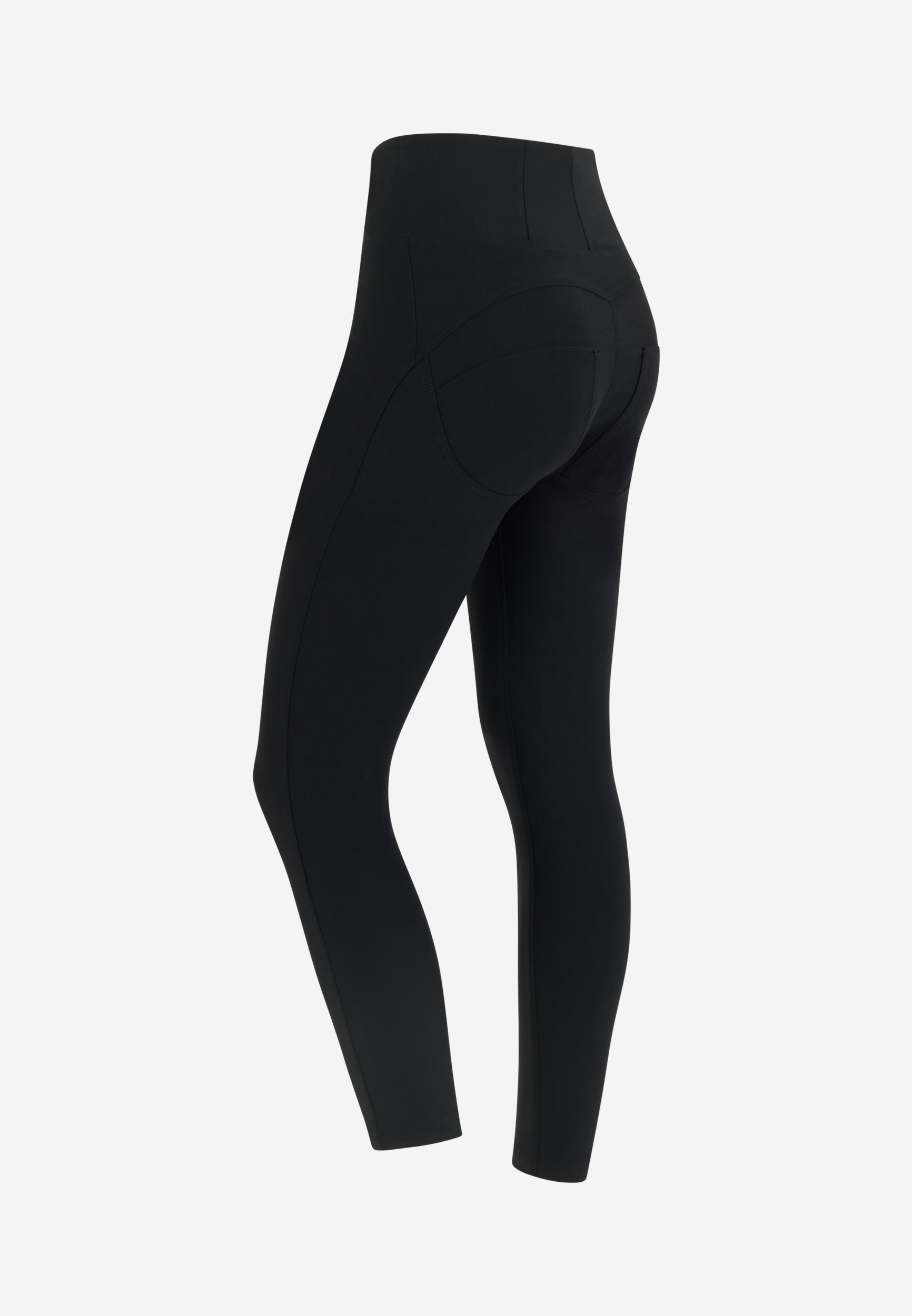 freddy-wr-up-push-up-superskinny-7-8-vita-alta-zip-pantaloni-modellanti-total-bl image 2