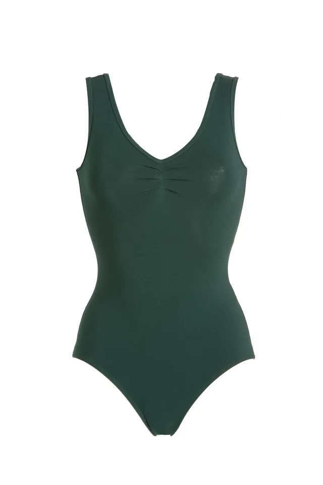 deha-body-canotta-a-v-verde image 1