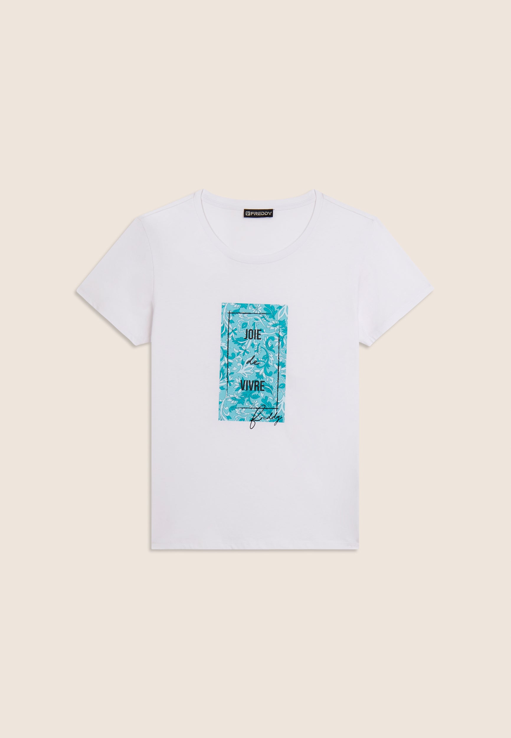 freddy-t-shirt-con-stampa-floreale-manica-corta-jersey-cotone-supima image 5