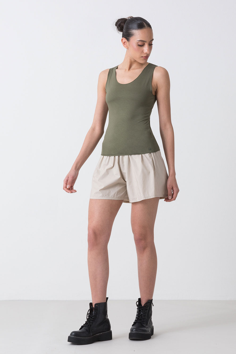 dimensione-danza-basic-canotta-in-jersey-elasticizzato-canotta-donna-aderente image 7