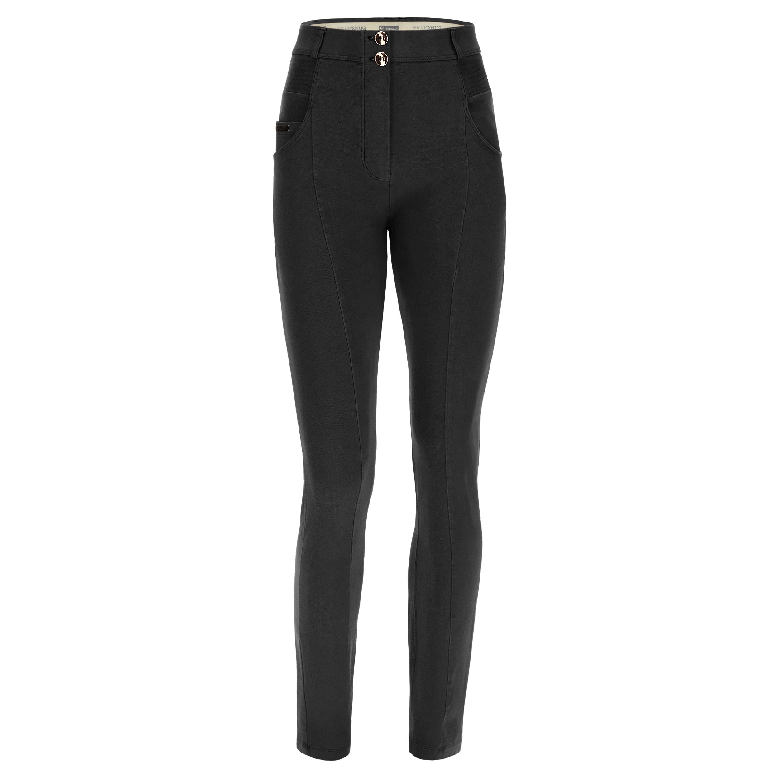 freddy-wr-up-pantaloni-donna-vita-altissima-in-navetta-tinto-capo image 8