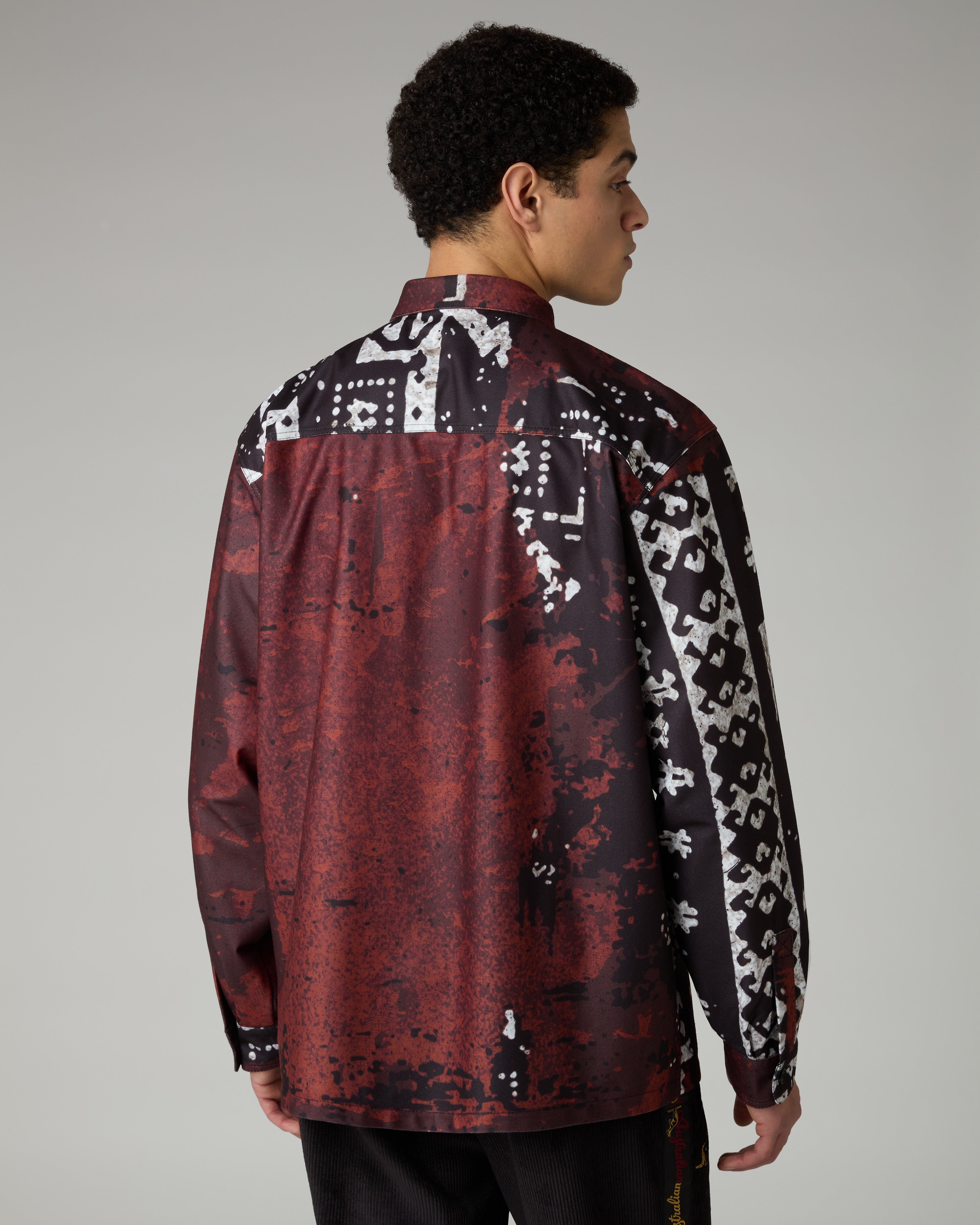 australian-arak-printed-shirt-camicia-over-sabrinda-heritage image 4