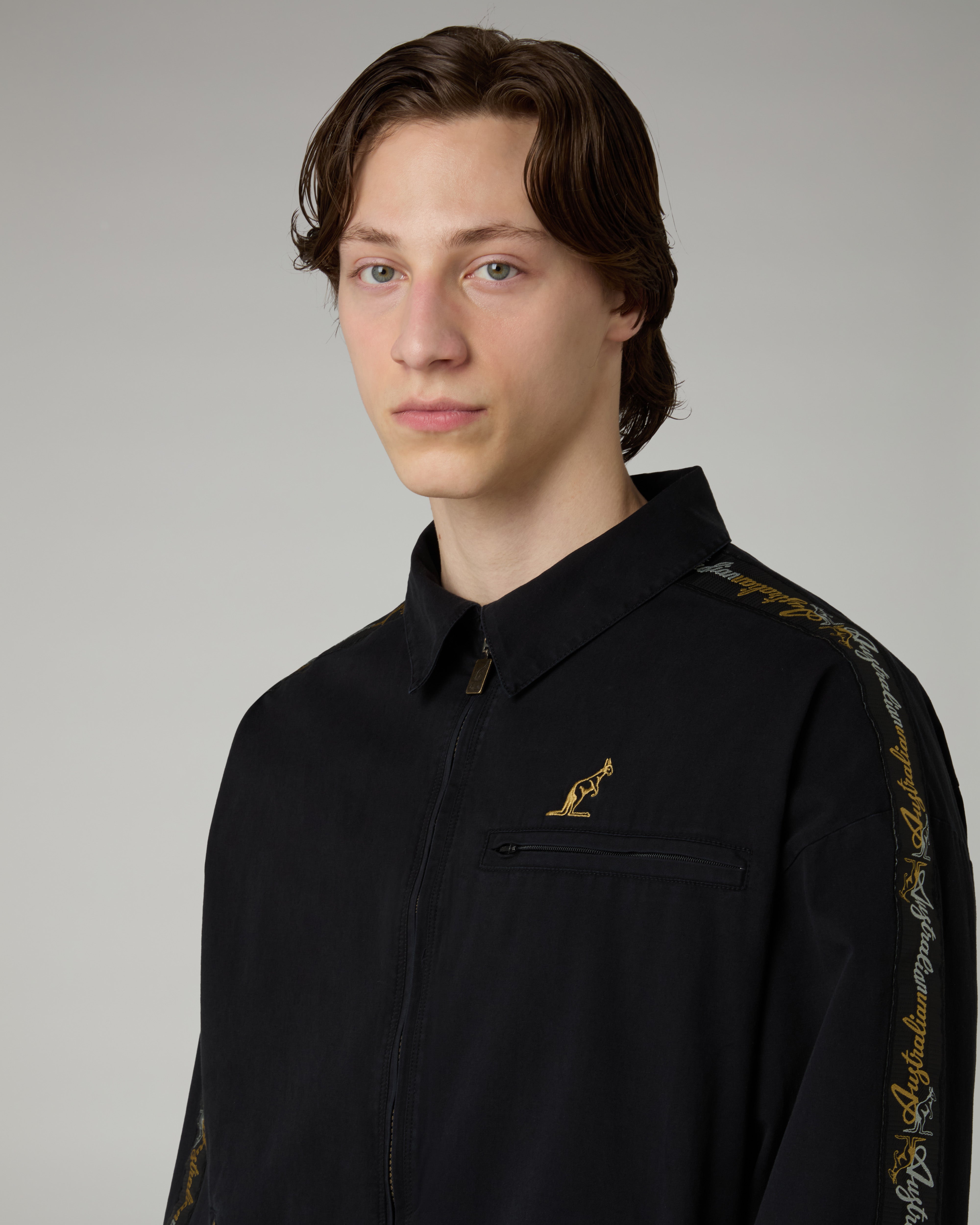 australian-tape-track-jacket-giacca-cotton-twill-con-banda-lux-made-in-italy image 4