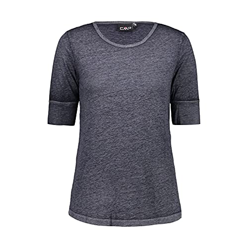 cmp-t-shirt-donna-burn-out-jersey-in-cotone-a-mezze-maniche image 3