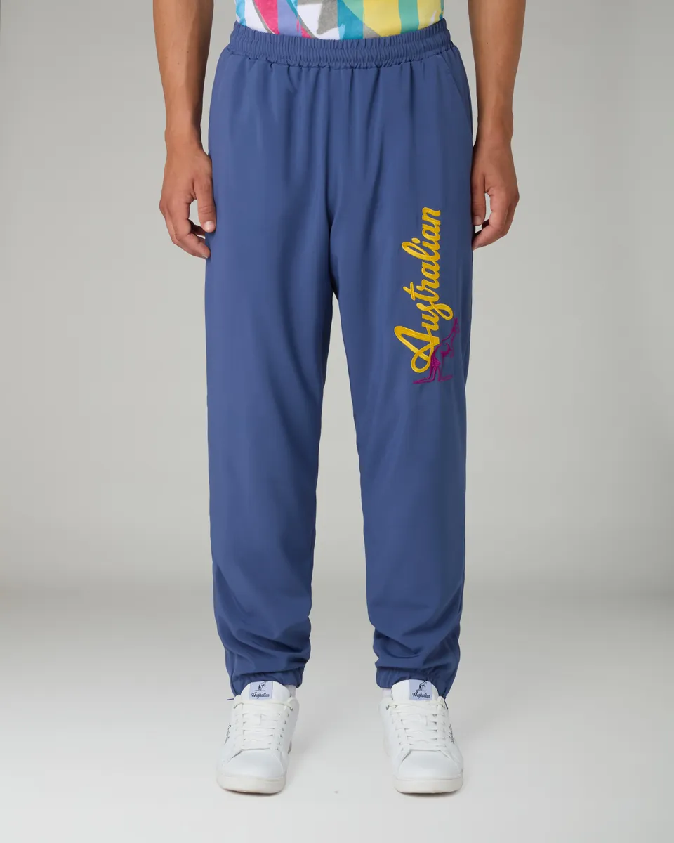 australian-bumper-logo-slam-track-pant-pantalone-bi-elastico image 1