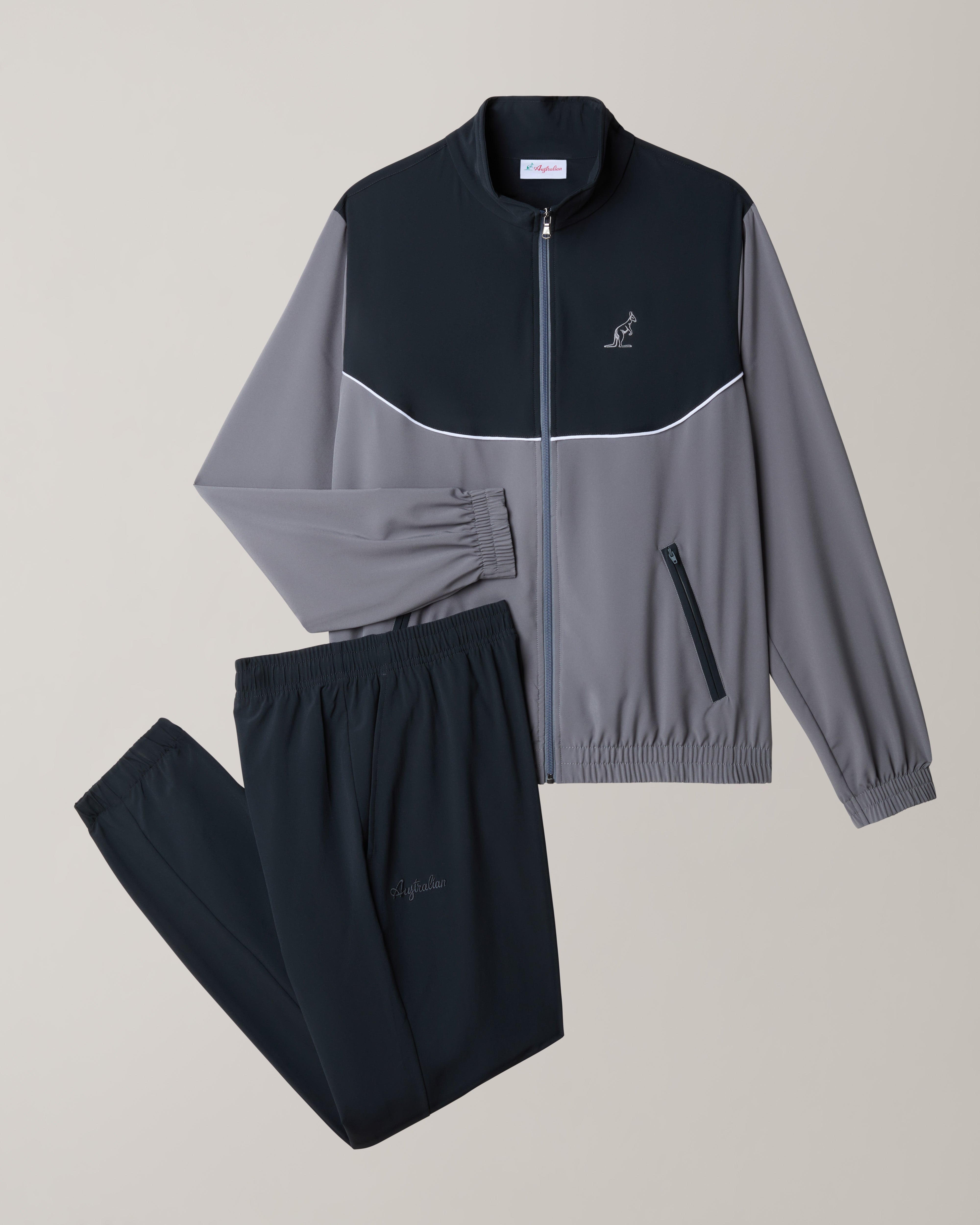 australian-gaucho-tracksuit-tuta-slam-grigio-acciaio image 8