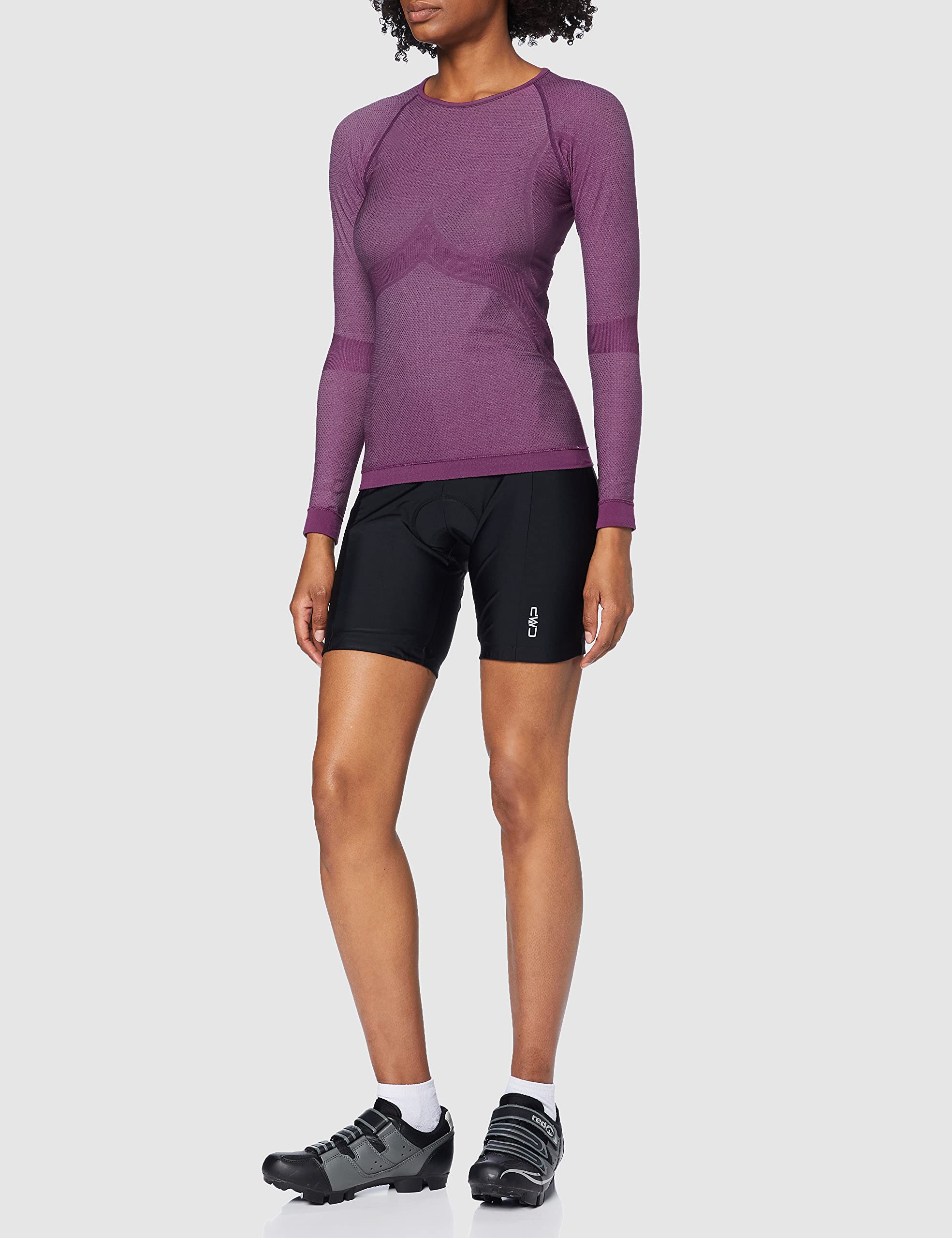 cmp-altak-pantaloncini-elasticizzati-da-bici-donna image 2