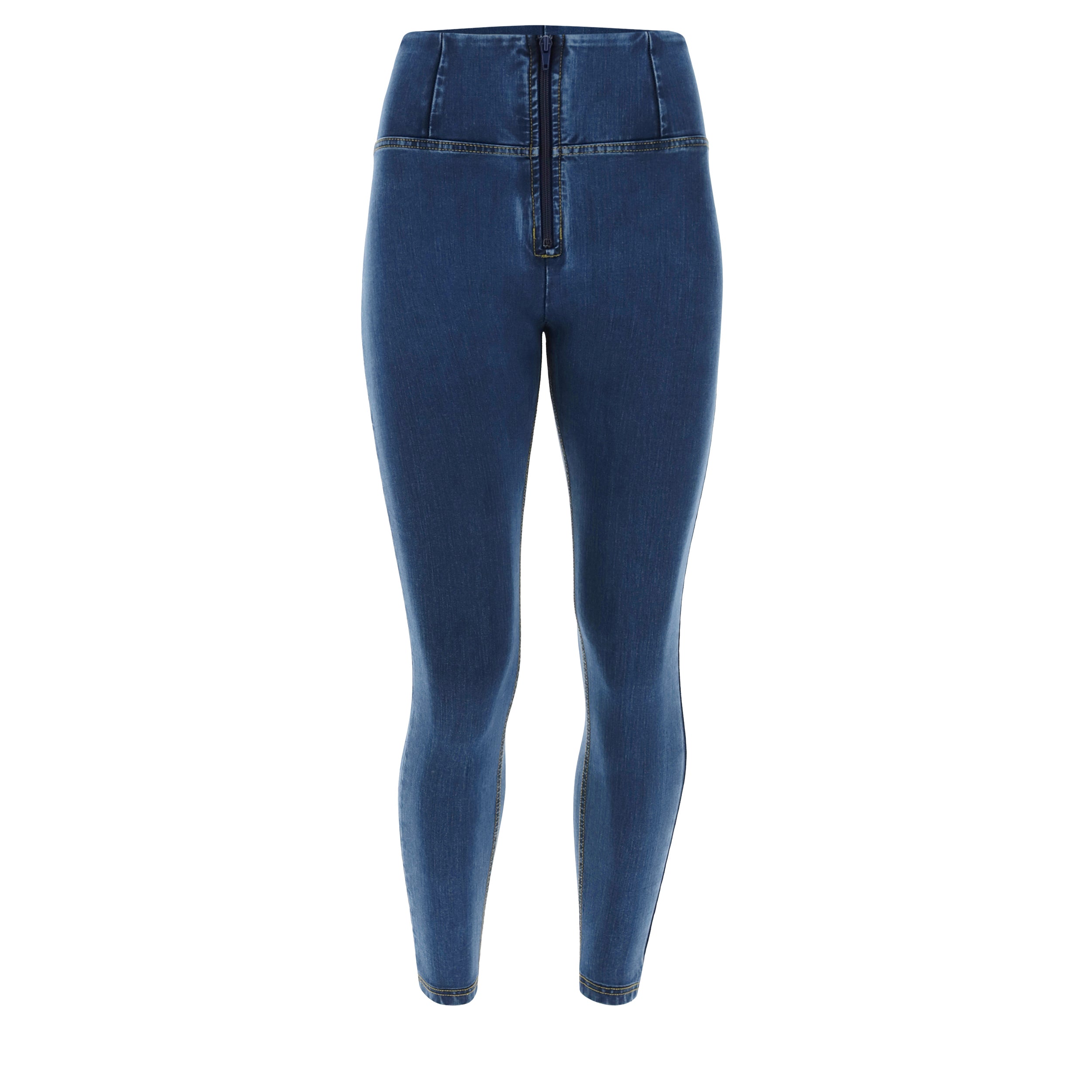 freddy-jeans-wr-up-7-8-vita-alta-denim-scuro-fibra-ecologica image 5