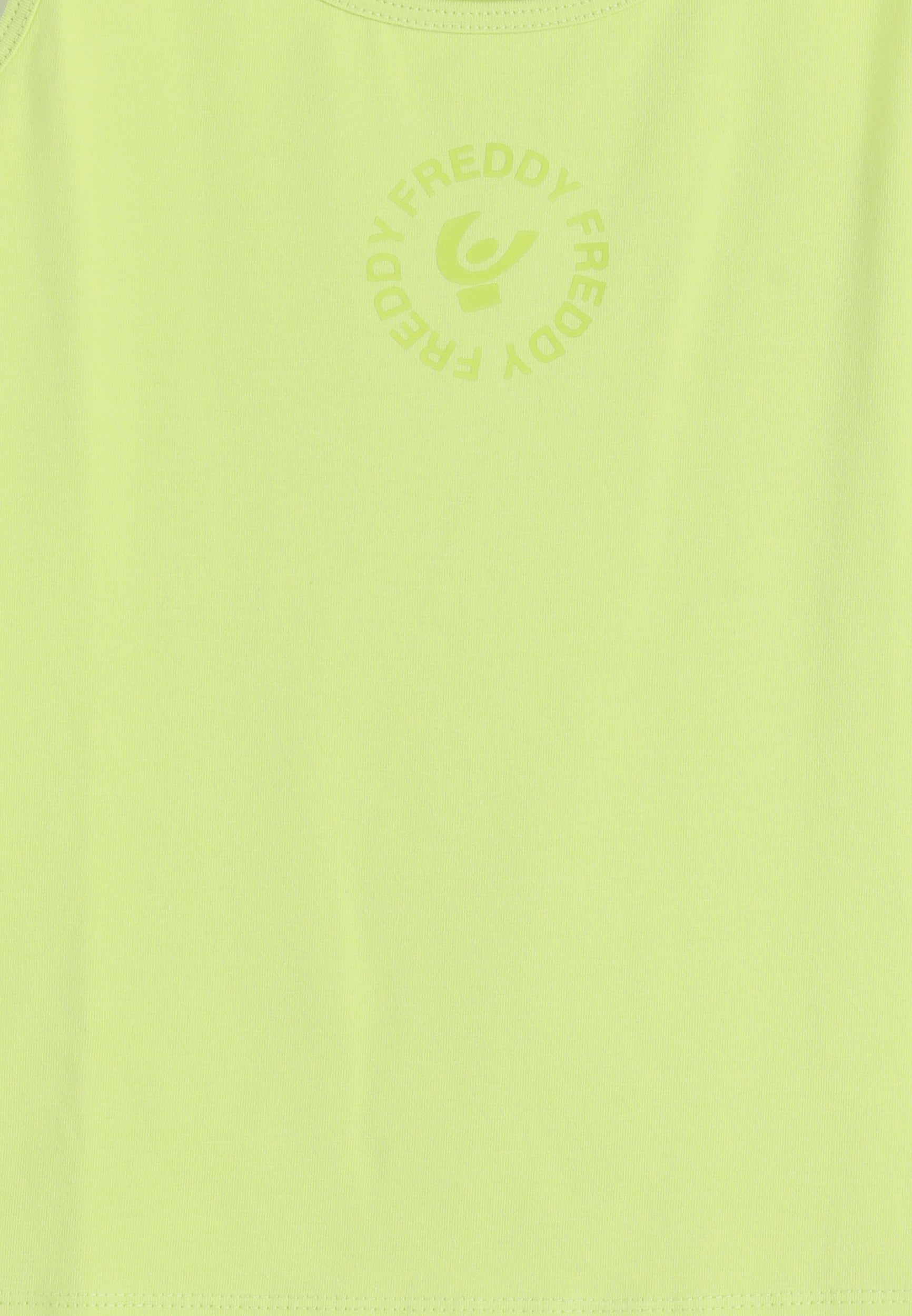 canotta-girocollo-freddy-con-logo-top-sportivo-donna-regular-fit-in-cotone-elast image 6