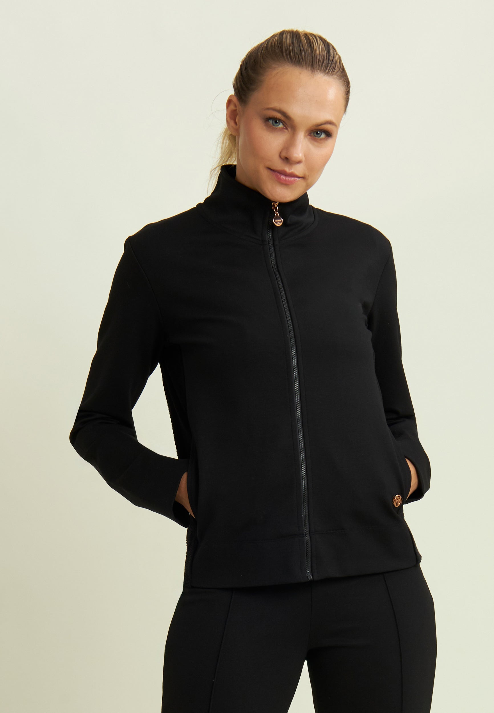 freddy-felpa-full-zip-in-viscosa-con-inserti-in-ciniglia image 1