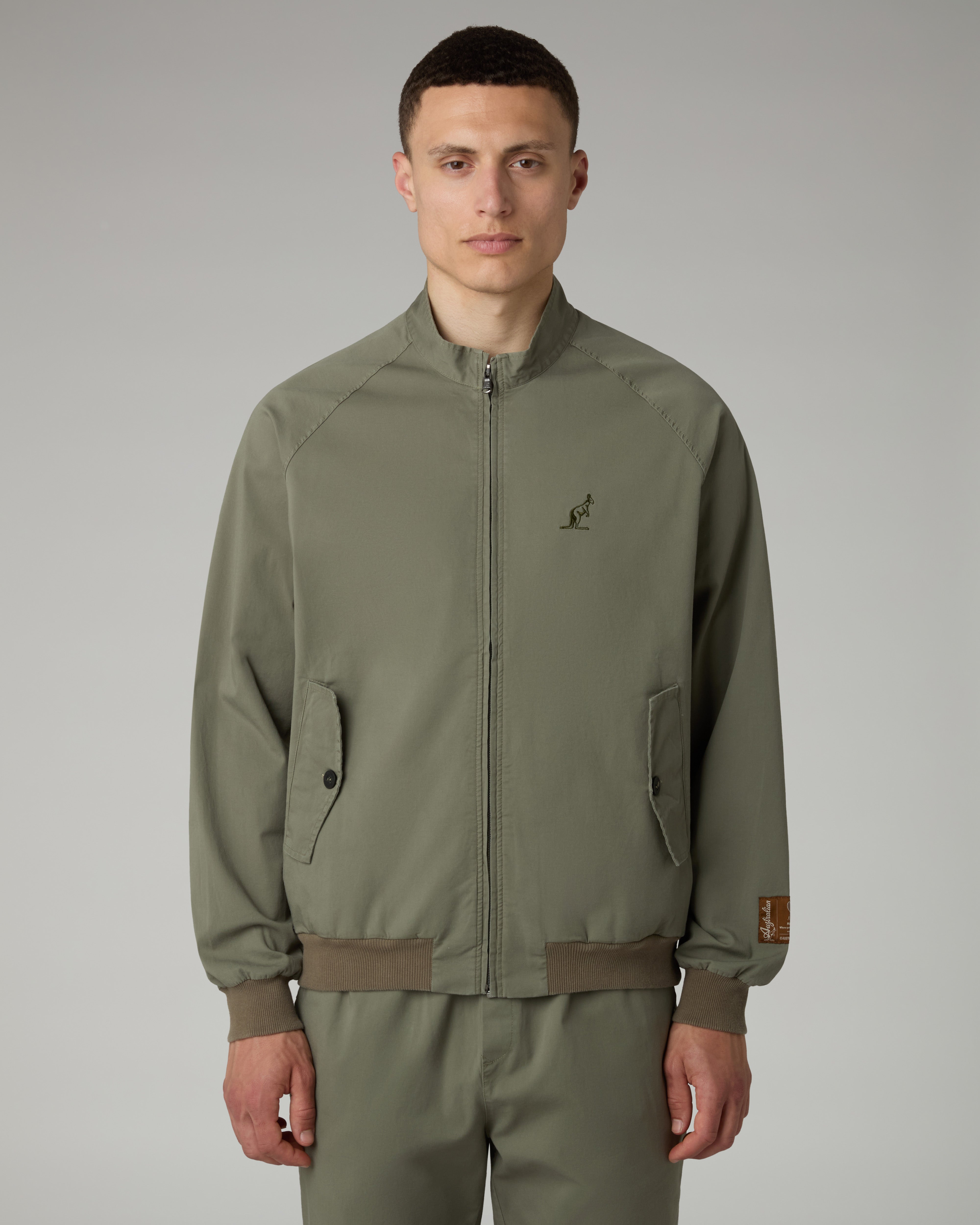 australian-doric-city-track-jacket-in-cotton-twill image 1