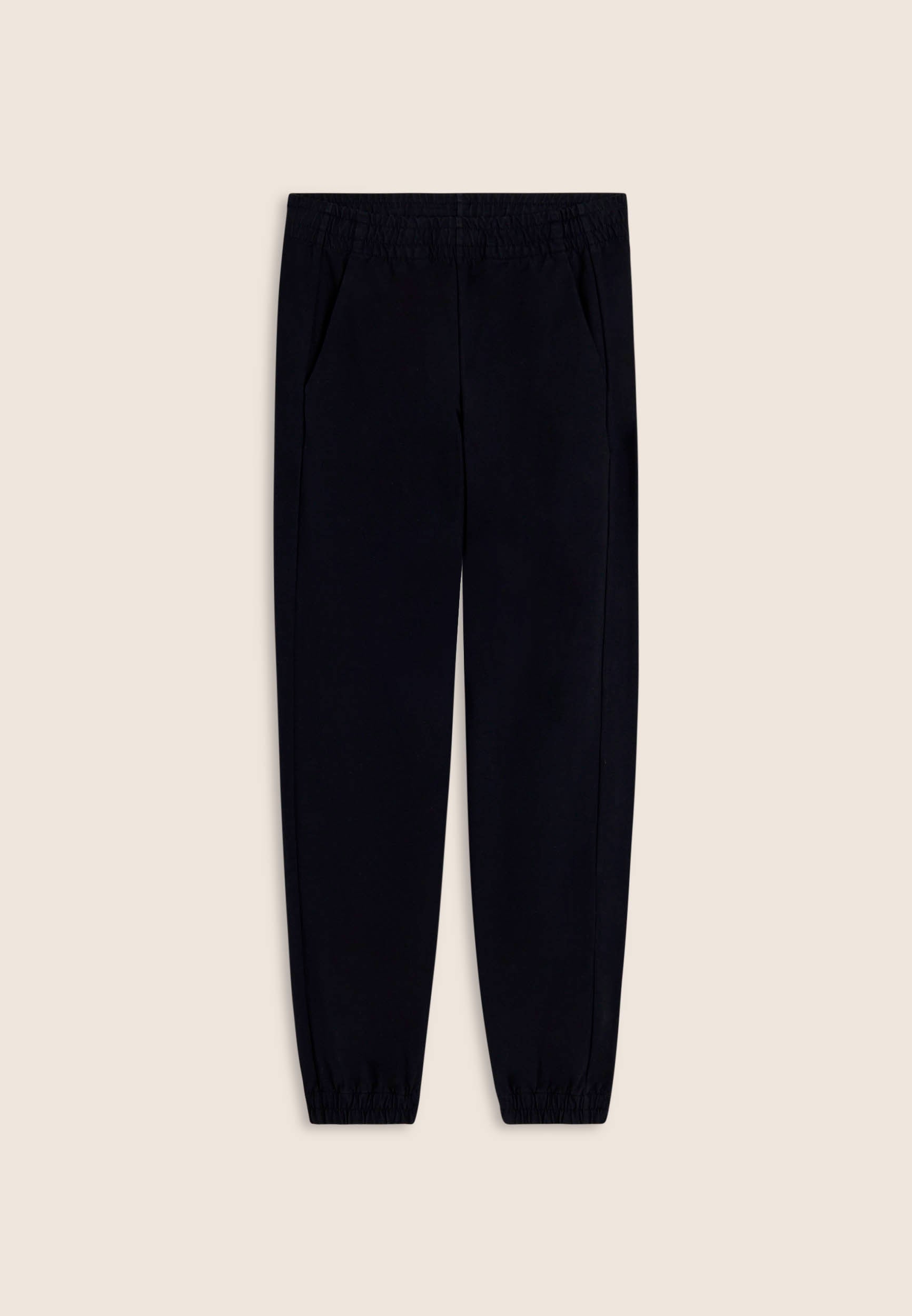 freddy-pantaloni-regular-donna-in-felpa-tinto-enzimaticamente-con-fondo-elastico image 1