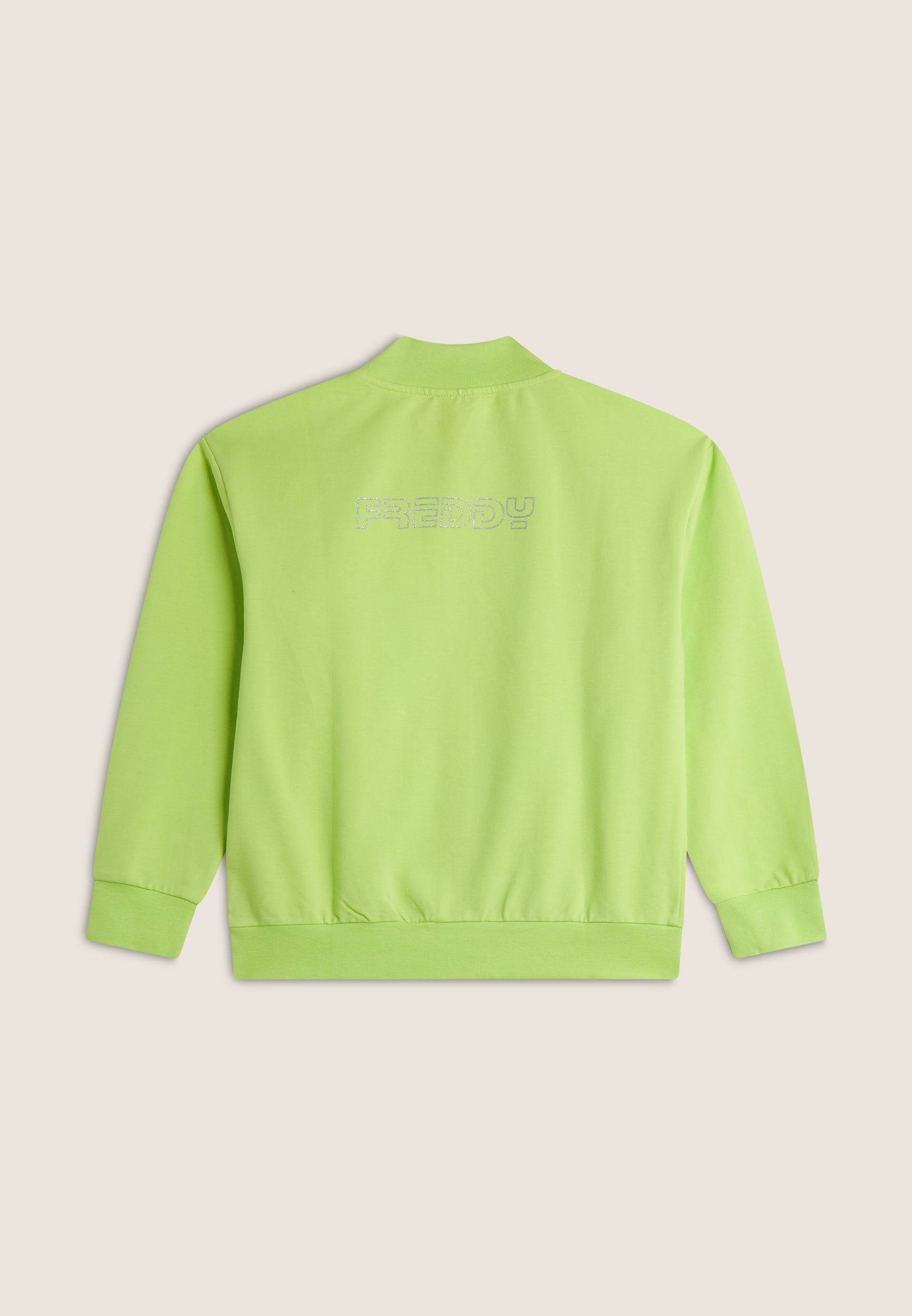 freddy-felpa-zip-stile-bomber-da-bambina-e-bambino-in-cotone image 8