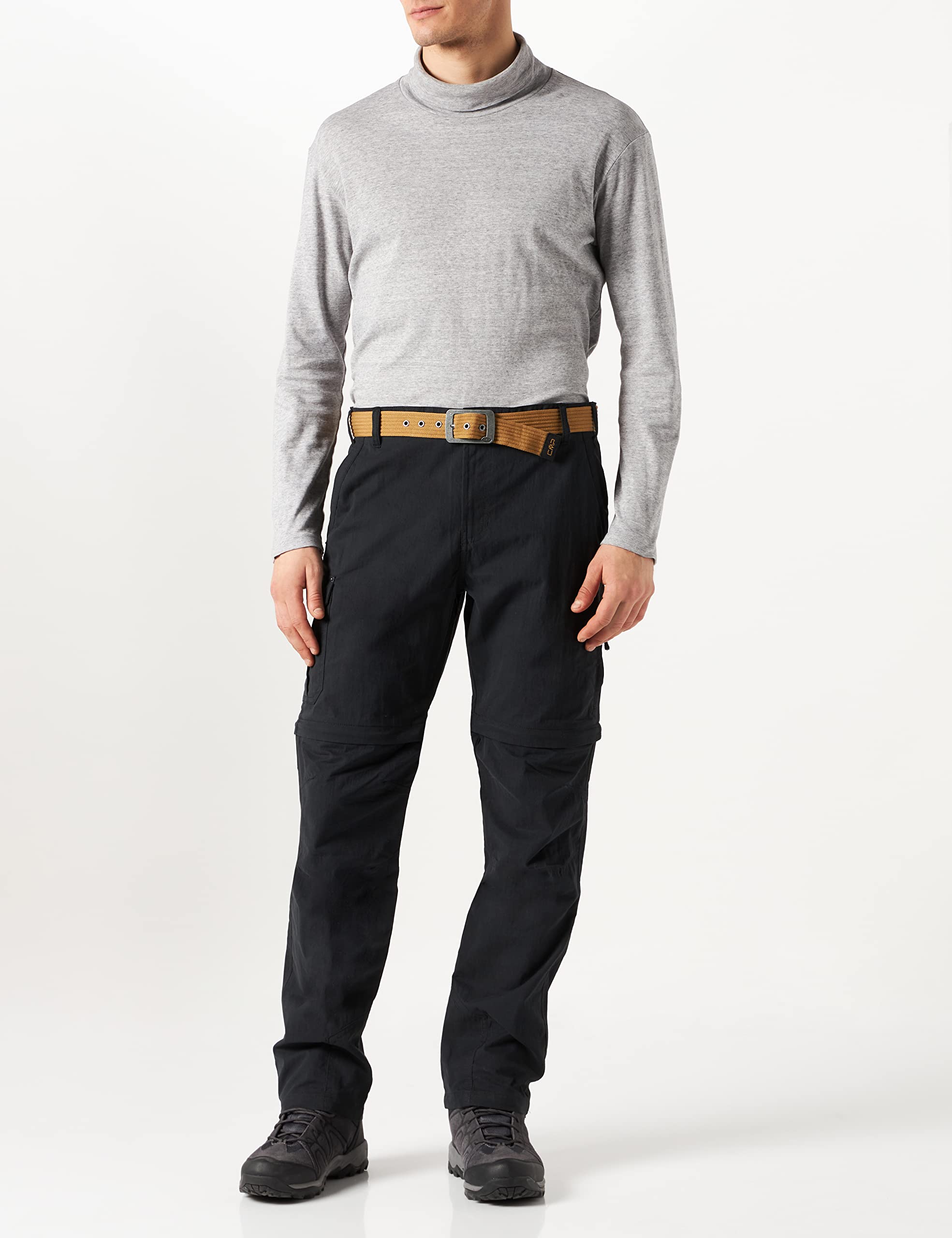 cmp-rigel-pantaloni-zip-off-trekking-da-uomo-antracite image 2