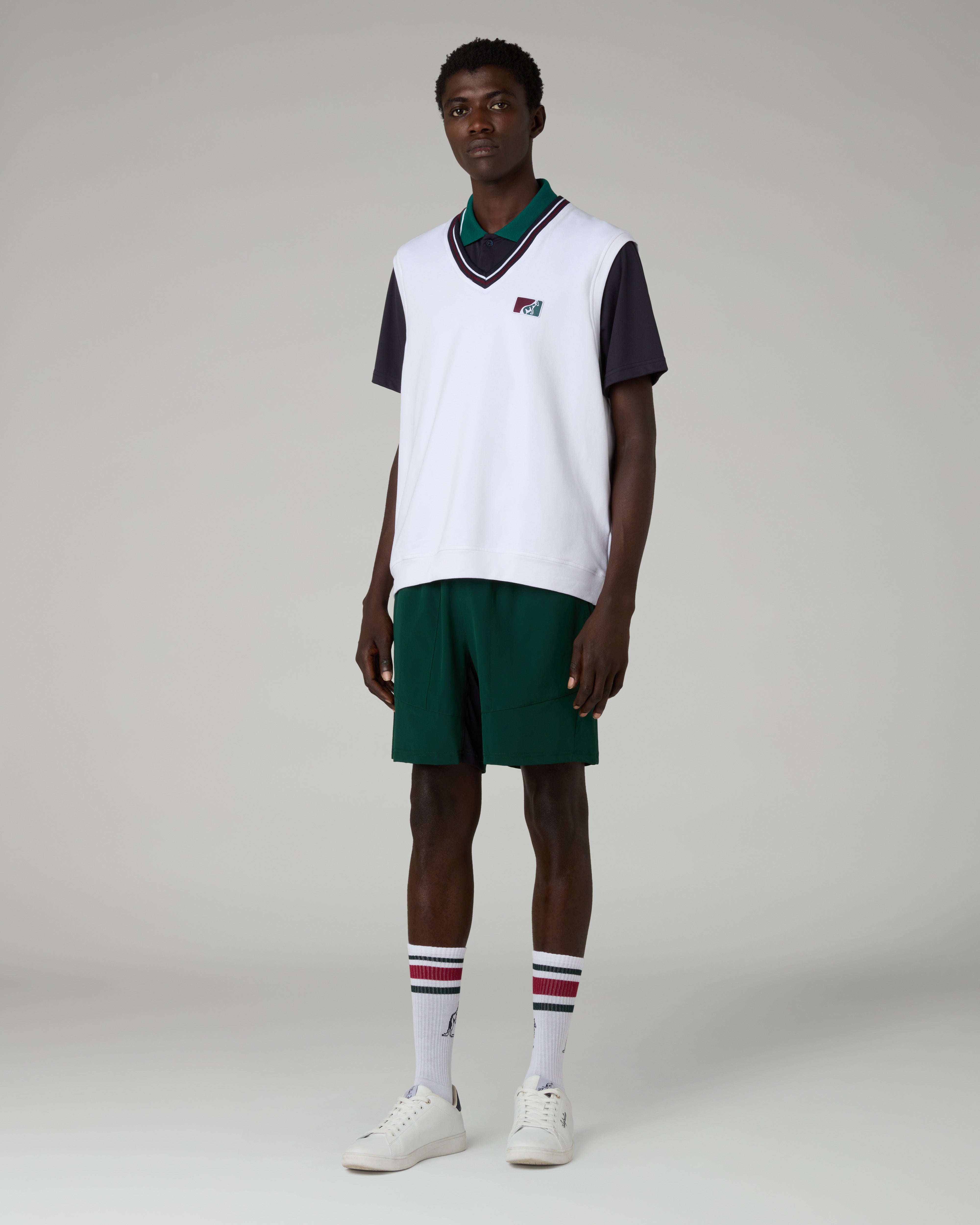 australian-classic-gilet-gilet-felpa-bianco image 2