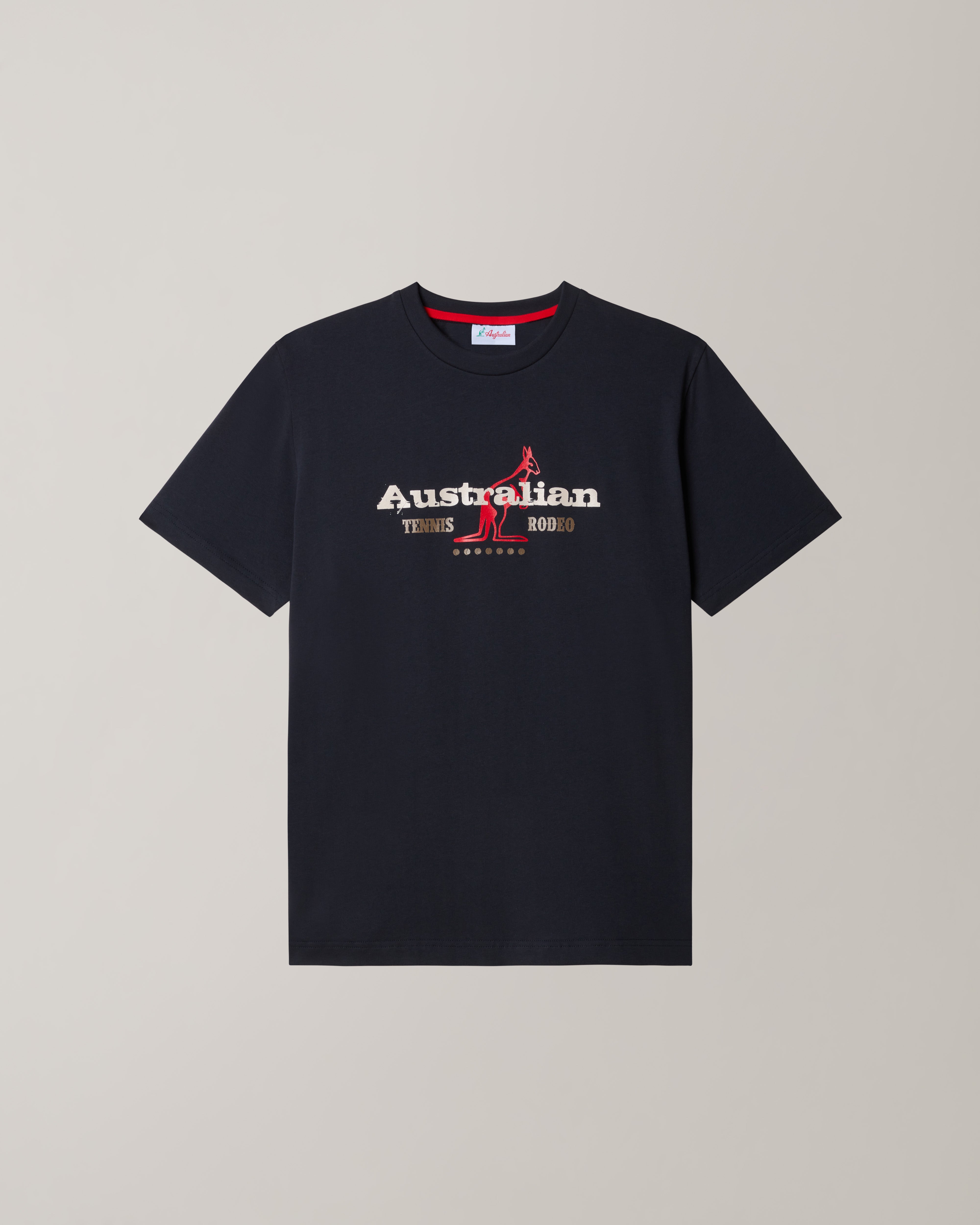 australian-rodeo-t-shirt-maglietta-cotone-blu-navy-regular-fit image 6