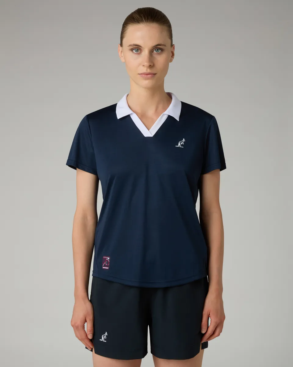 australian-perfect-polo-shirt-eclipse-blue-polo-tennis-performance-70-anniversar image 1