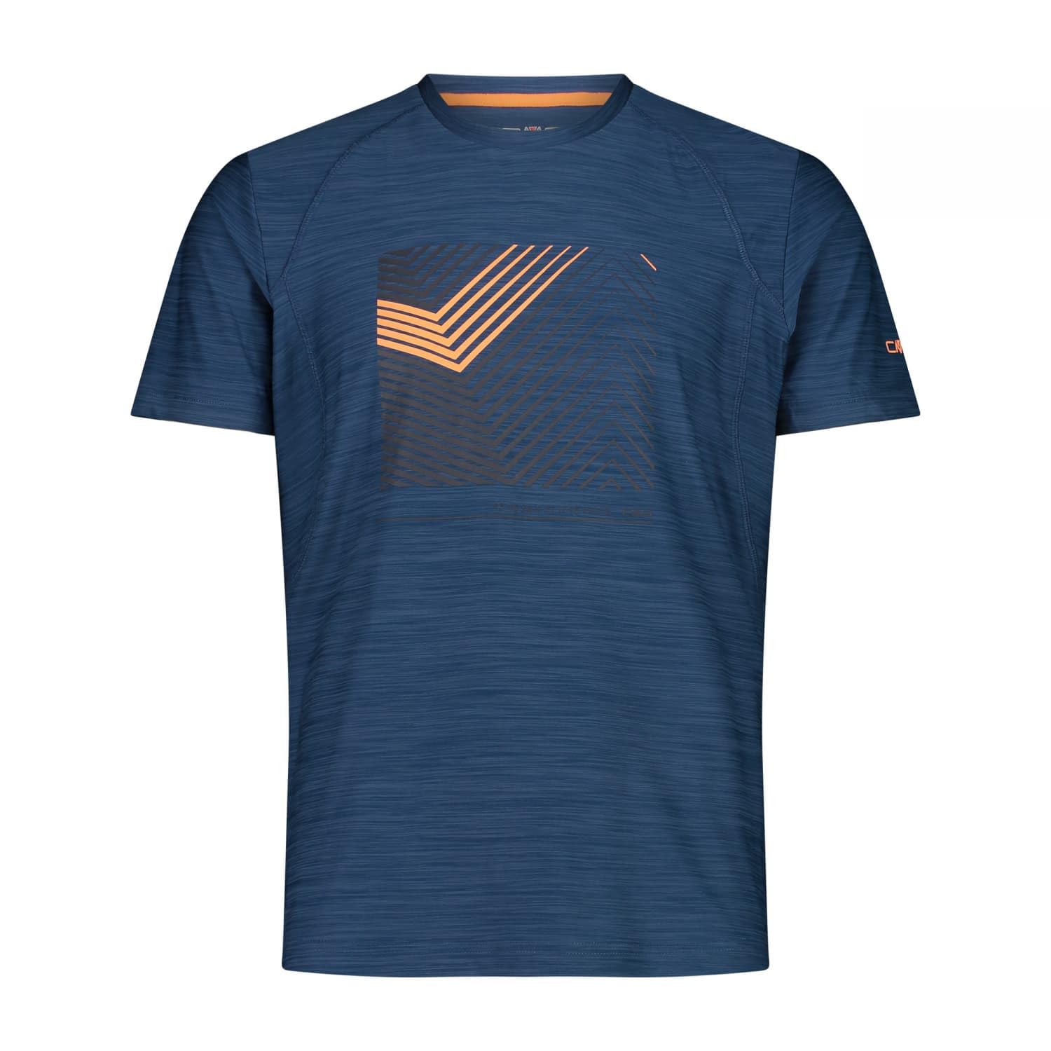 cmp-t-shirt-uomo-elasticizzata-jersey-melange image 6