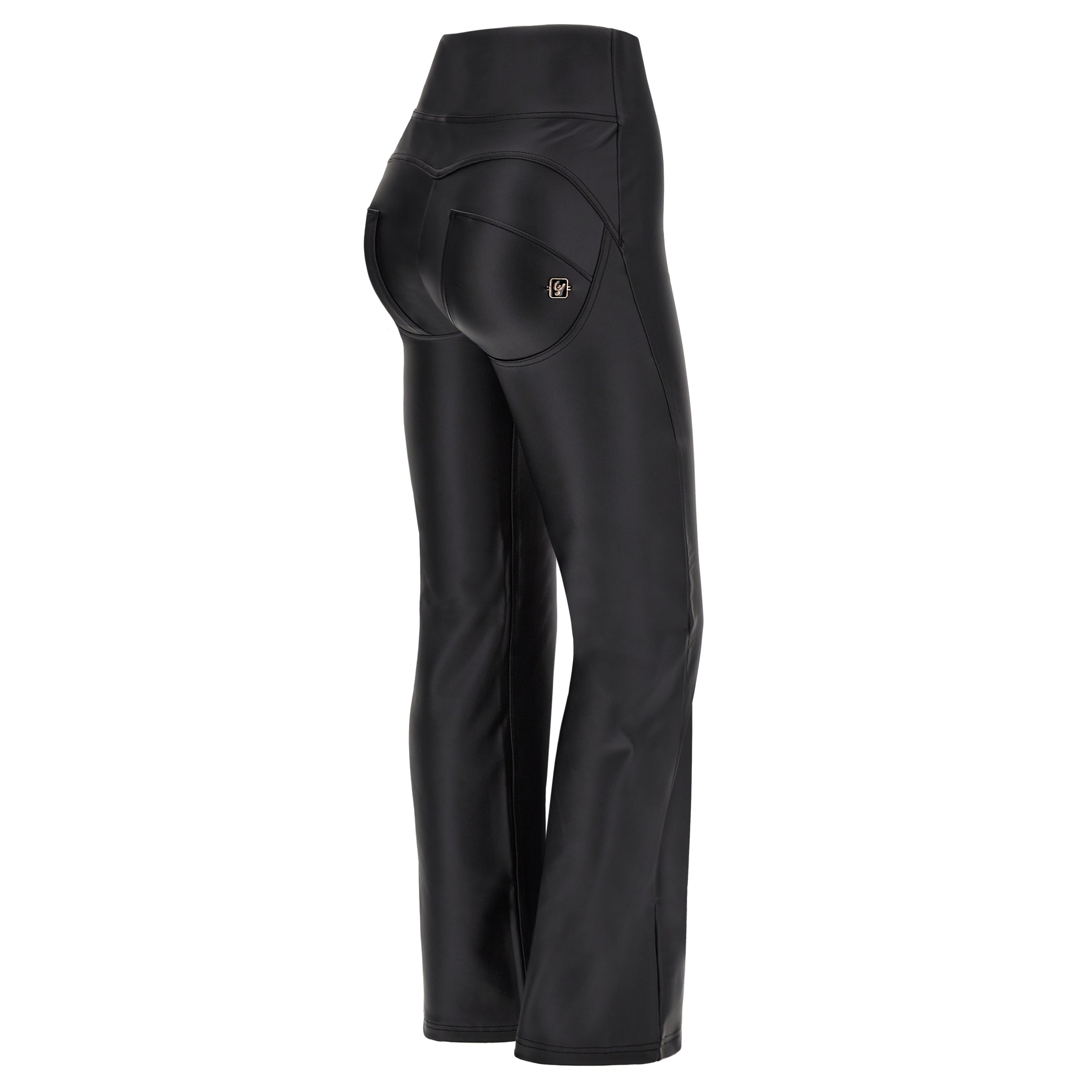 freddy-wr-up-pantaloni-similpelle-vita-alta-fondo-super-flare image 7