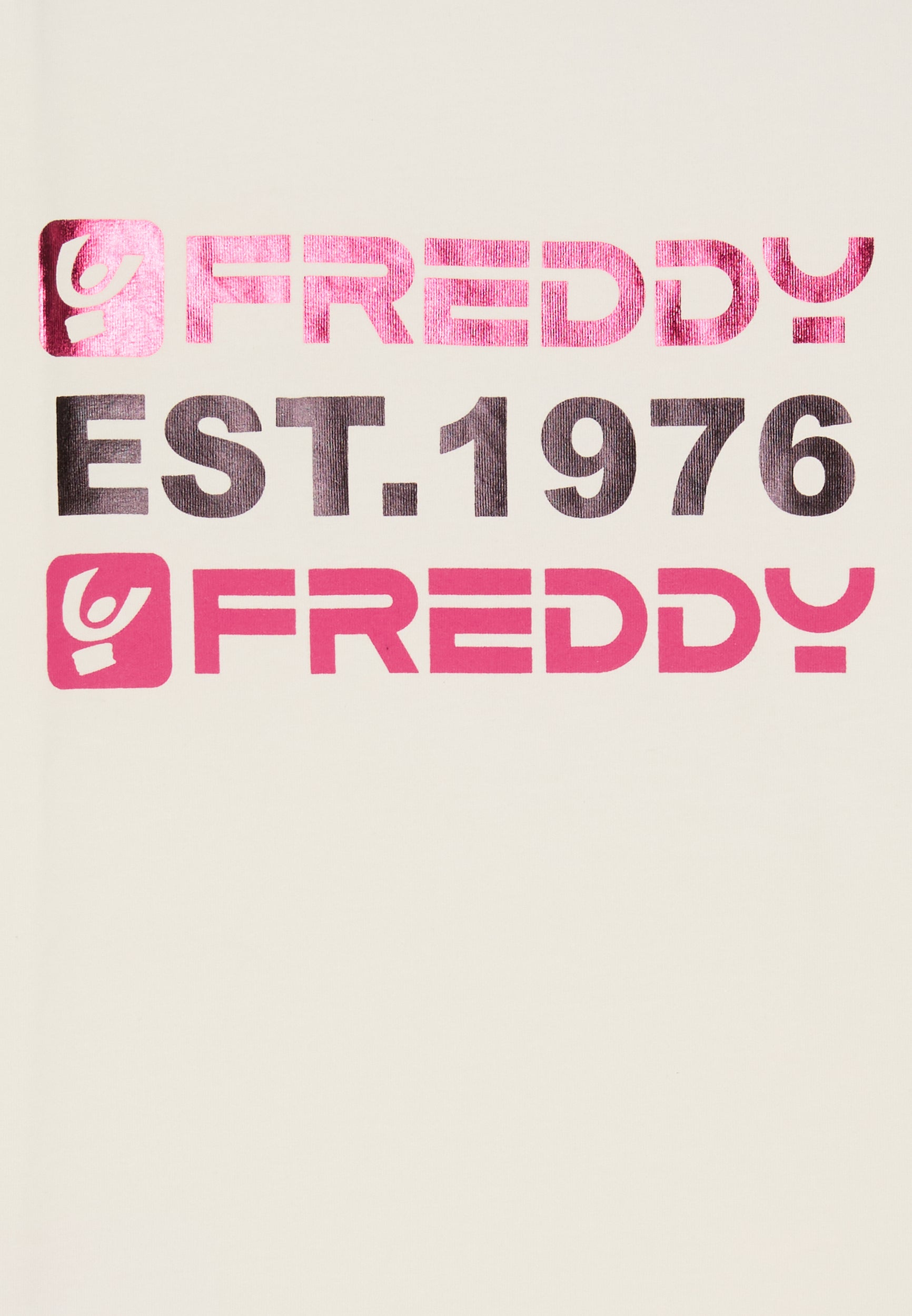 freddy-t-shirt-bambina-regular-fit-con-maxi-stampa-est-1976 image 6