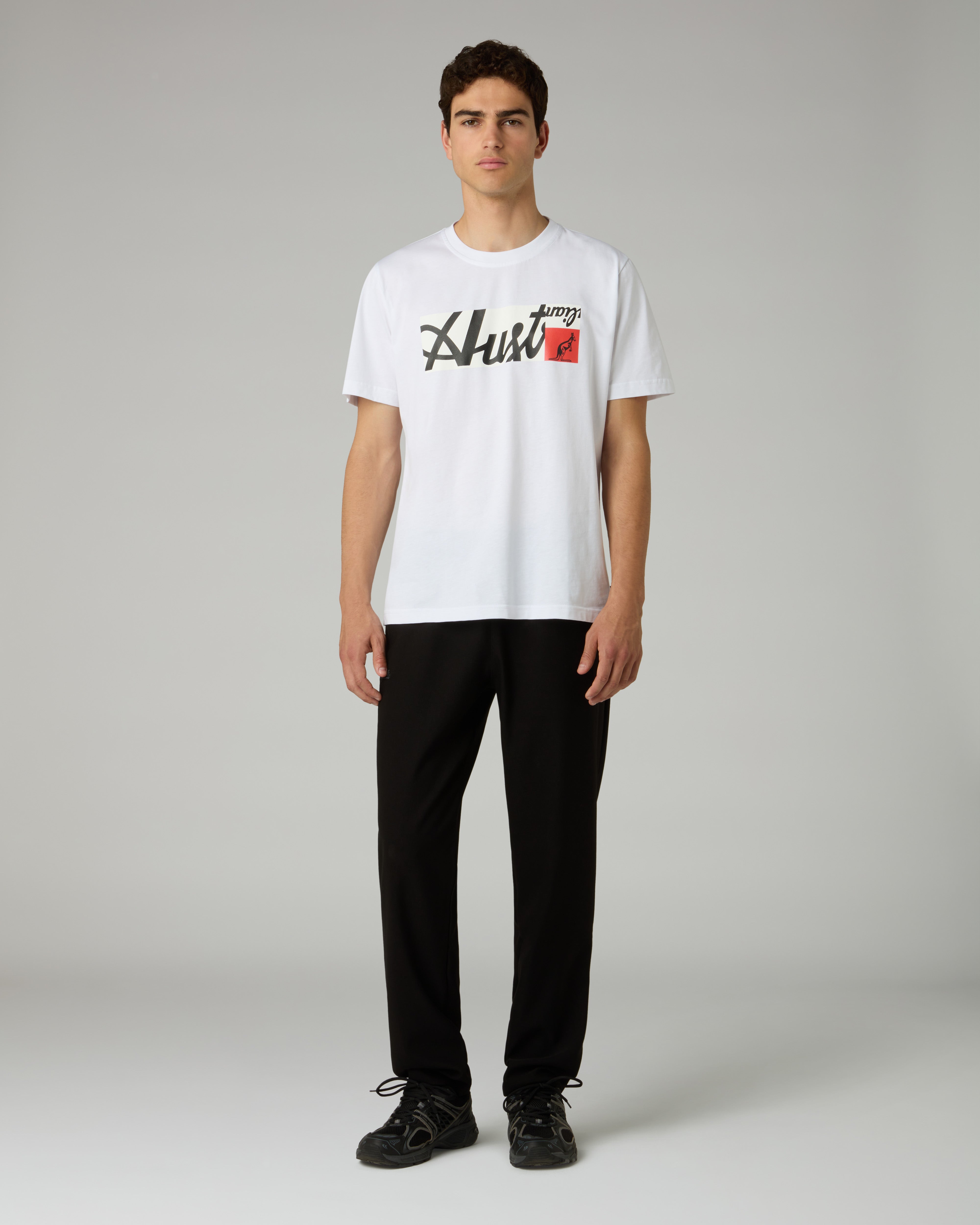 australian-broken-logo-t-shirt-maglia-cotone-bianco-sportswear image 2