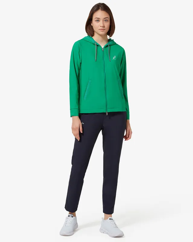 australian-shade-grid-tracksuit-tuta-sportiva-con-cappuccio-verde image 1