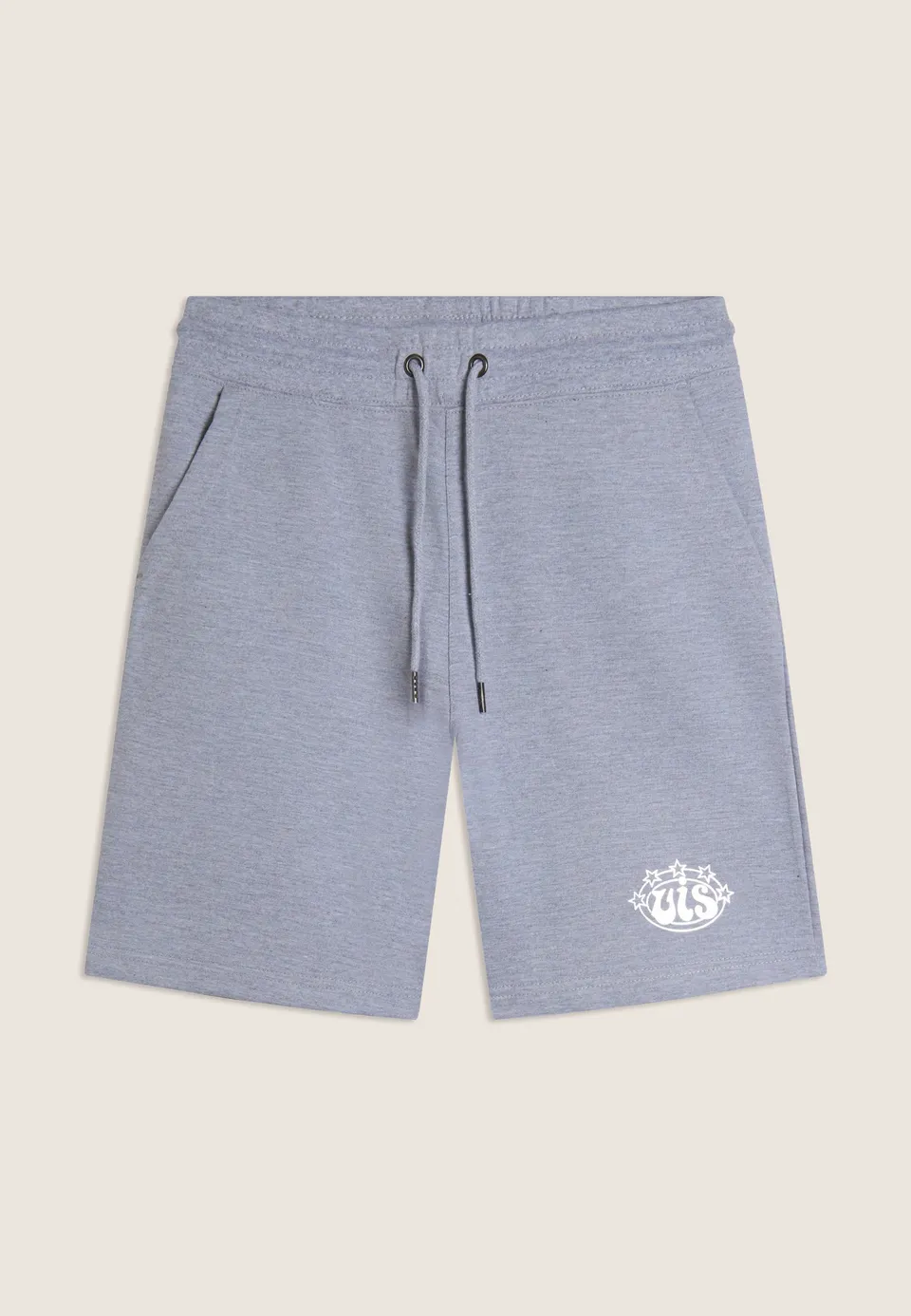 vis-by-freddy-pantaloni-corti-uomo-regular-con-logo-argento image 1