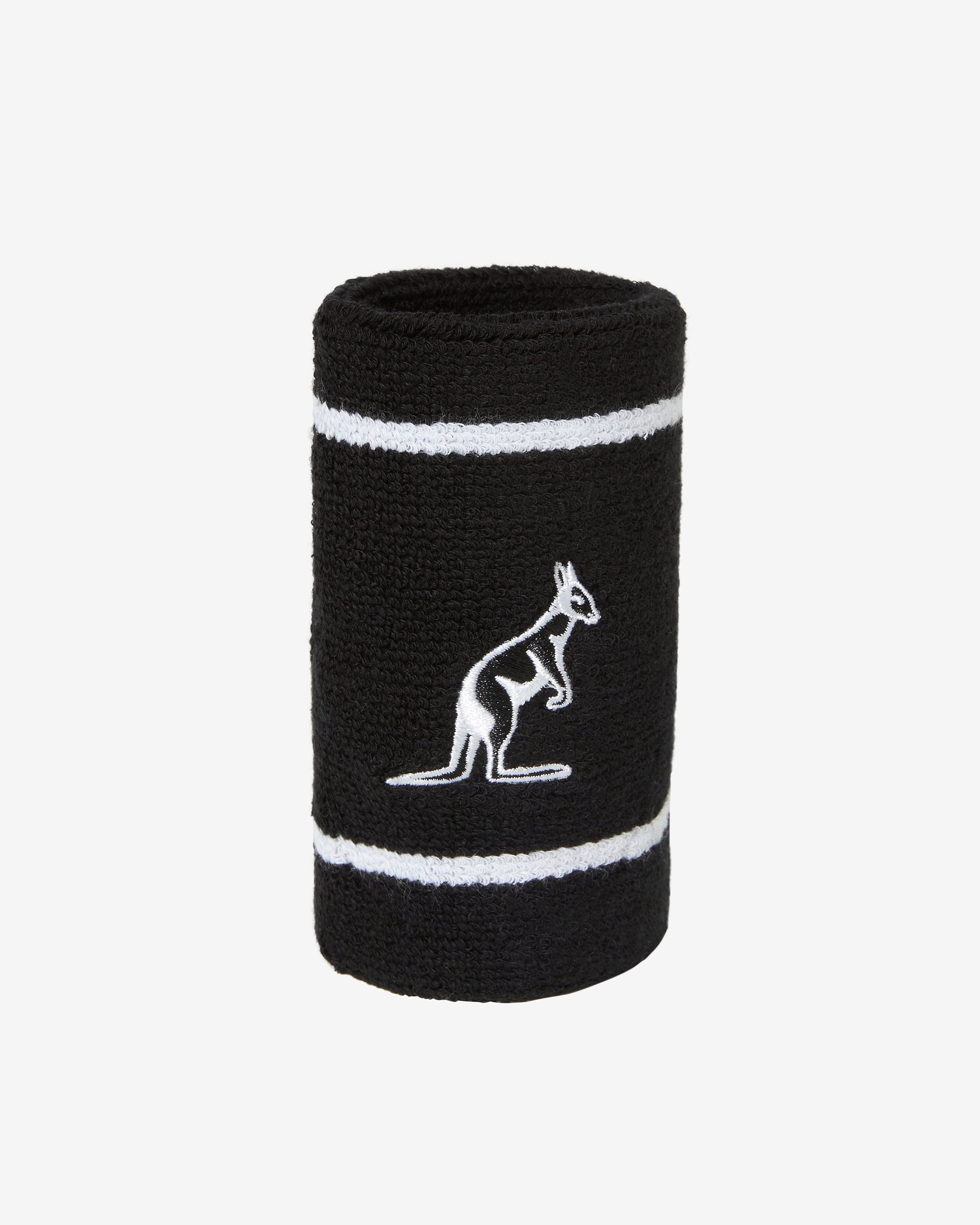 australian-tennis-crew-wristband-polsino-spugna-nero image 1
