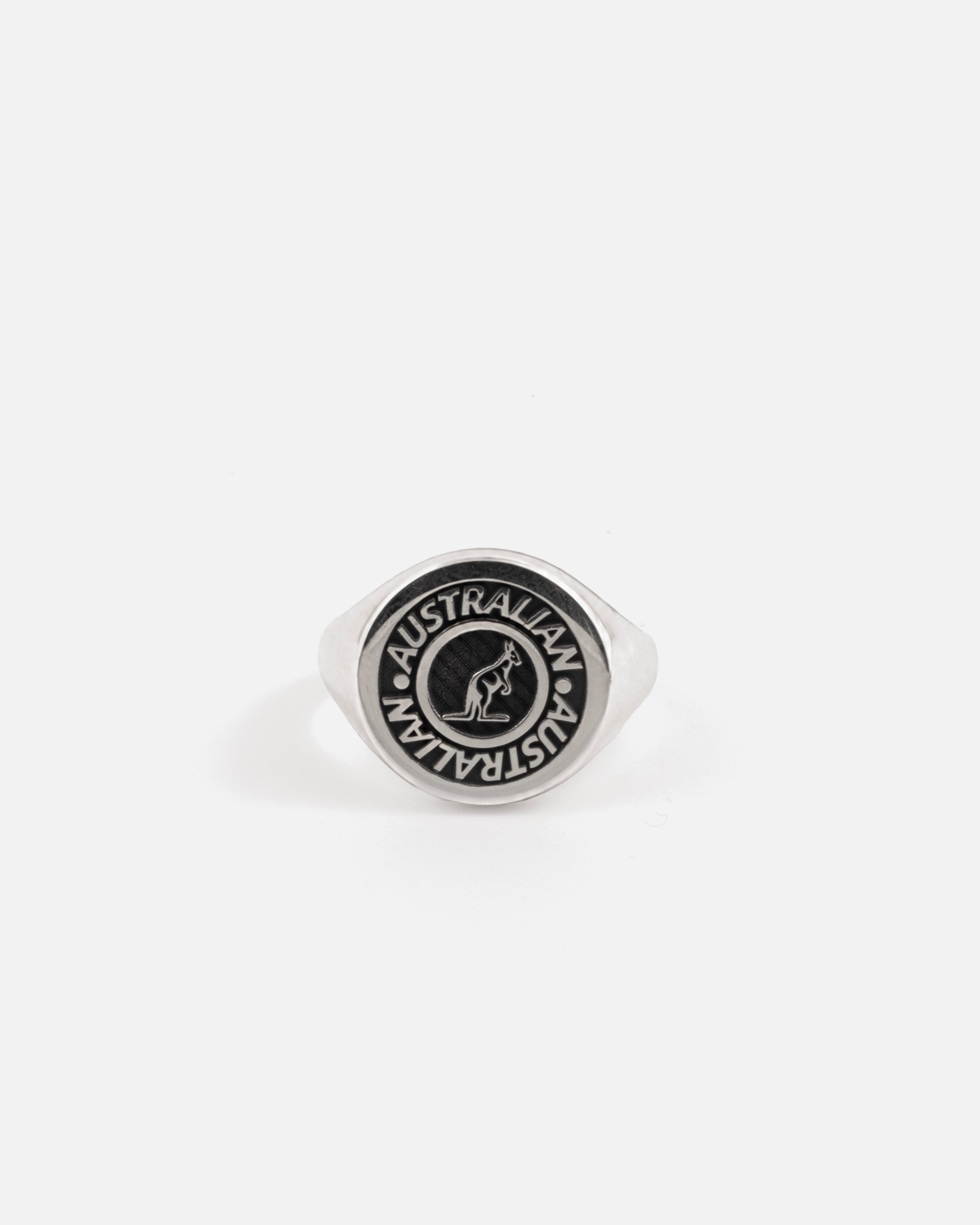 australian-chevalier-ring-anello-argento-silver image 2