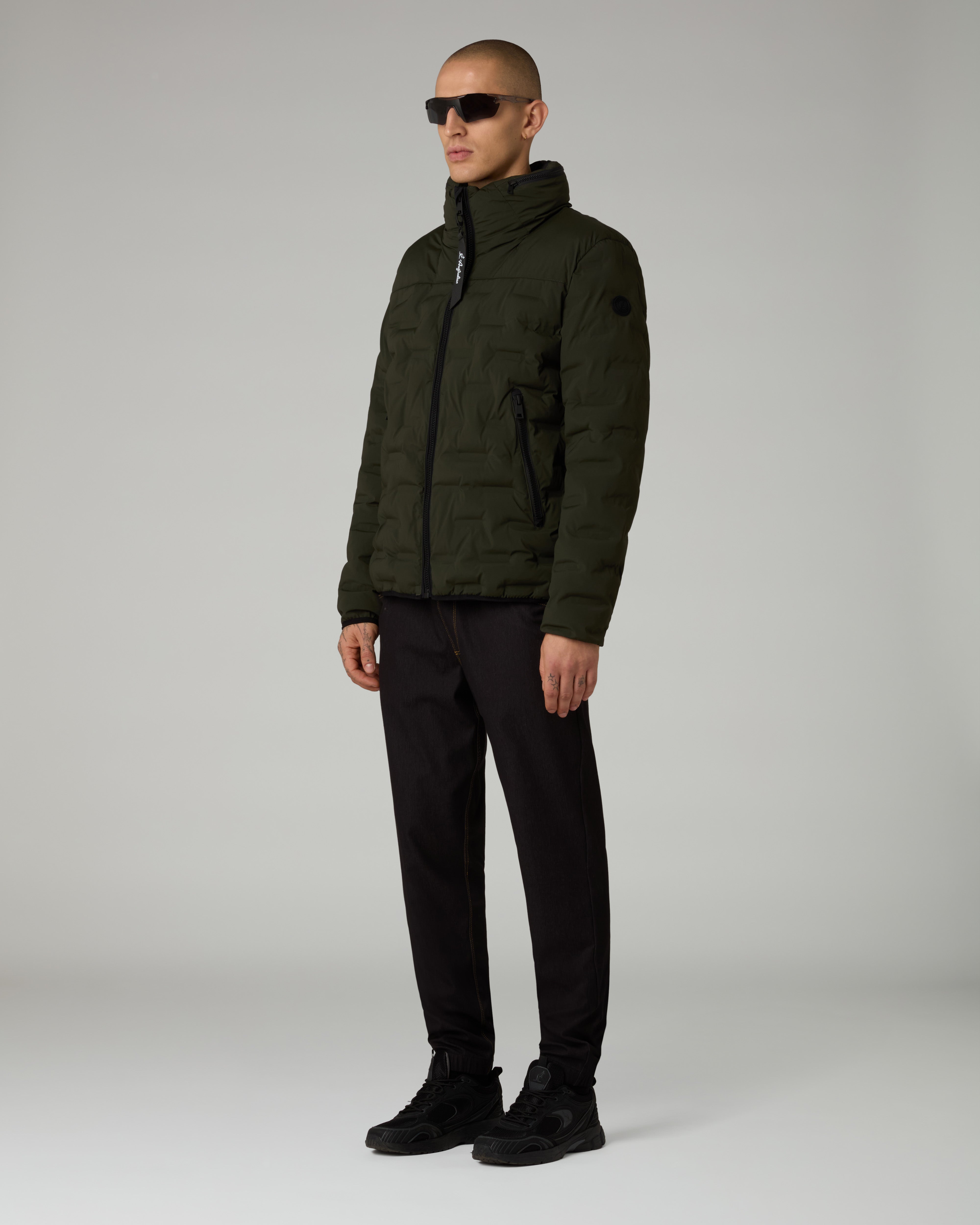 australian-3-d-jacket-deep-army-trapuntato-termosaldato-full-zip image 2