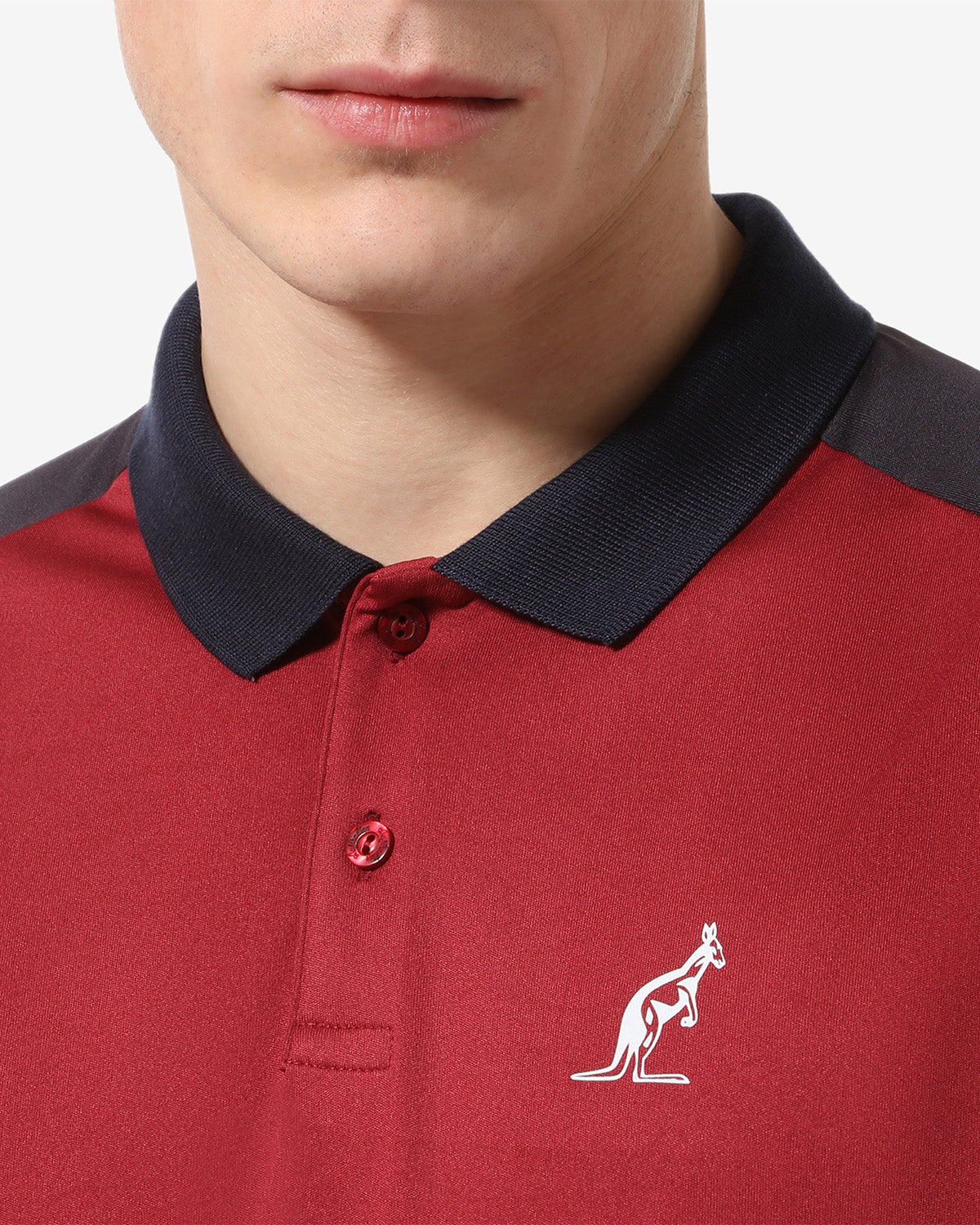 australian-energy-polo-tennis-polo-ace-traspirante-bordeaux image 4