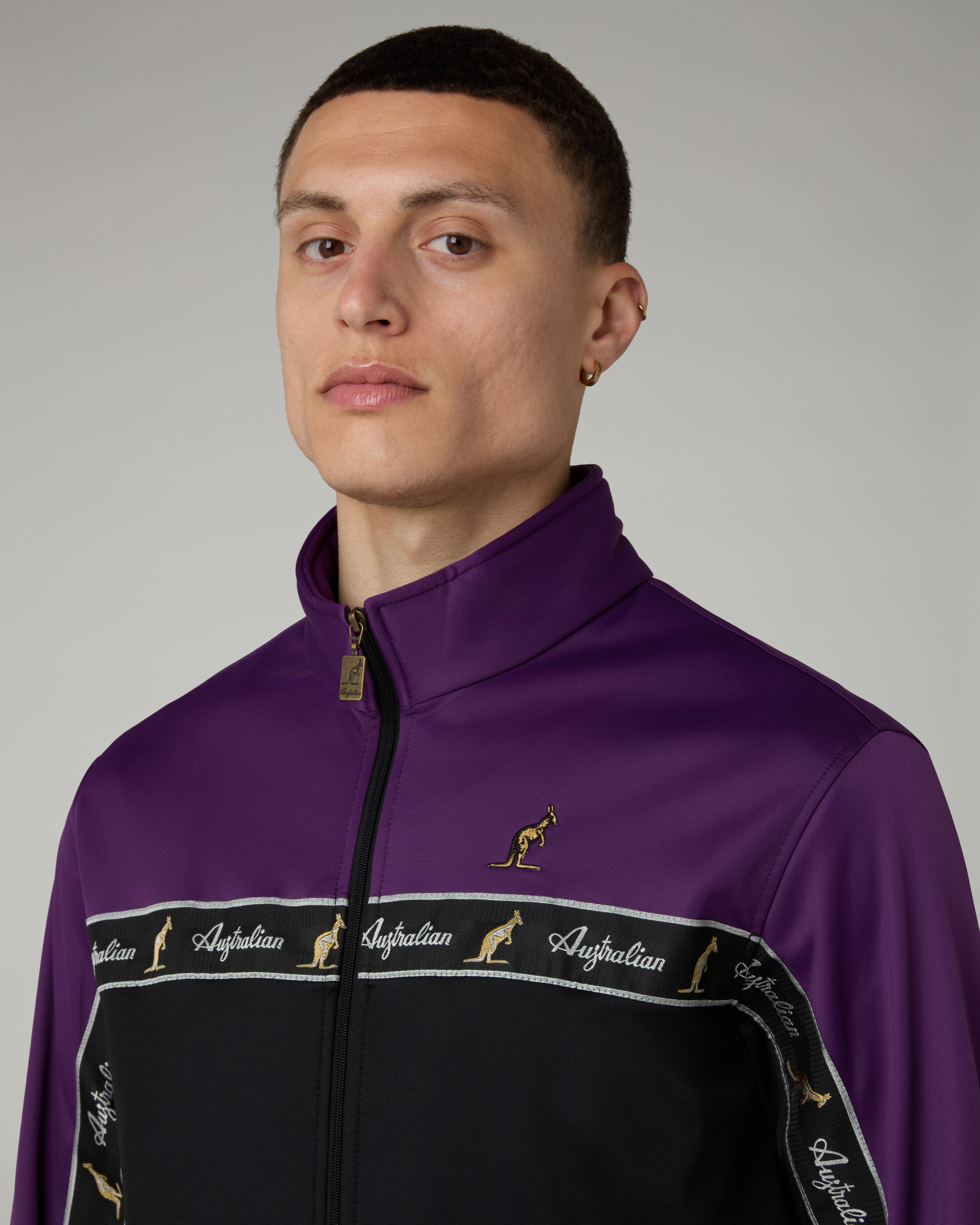 australian-duo-track-jacket-giacca-in-acetato-viola image 4