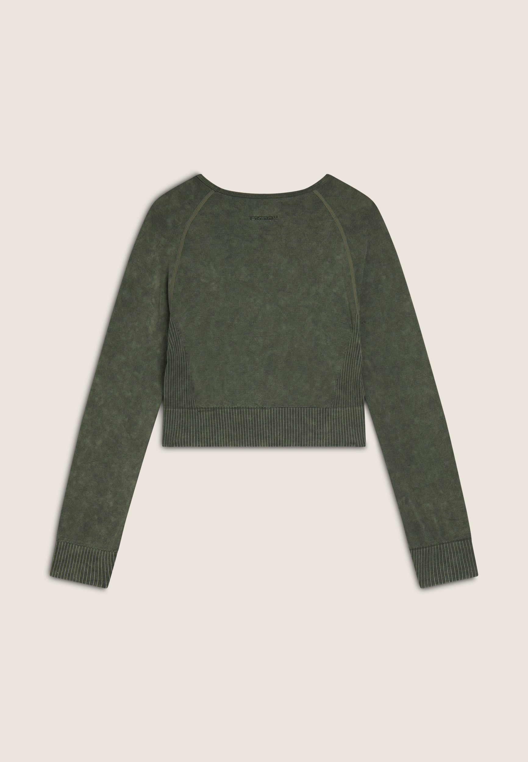 freddy-maglia-corta-seamless-maniche-lunghe-ice-wash image 6