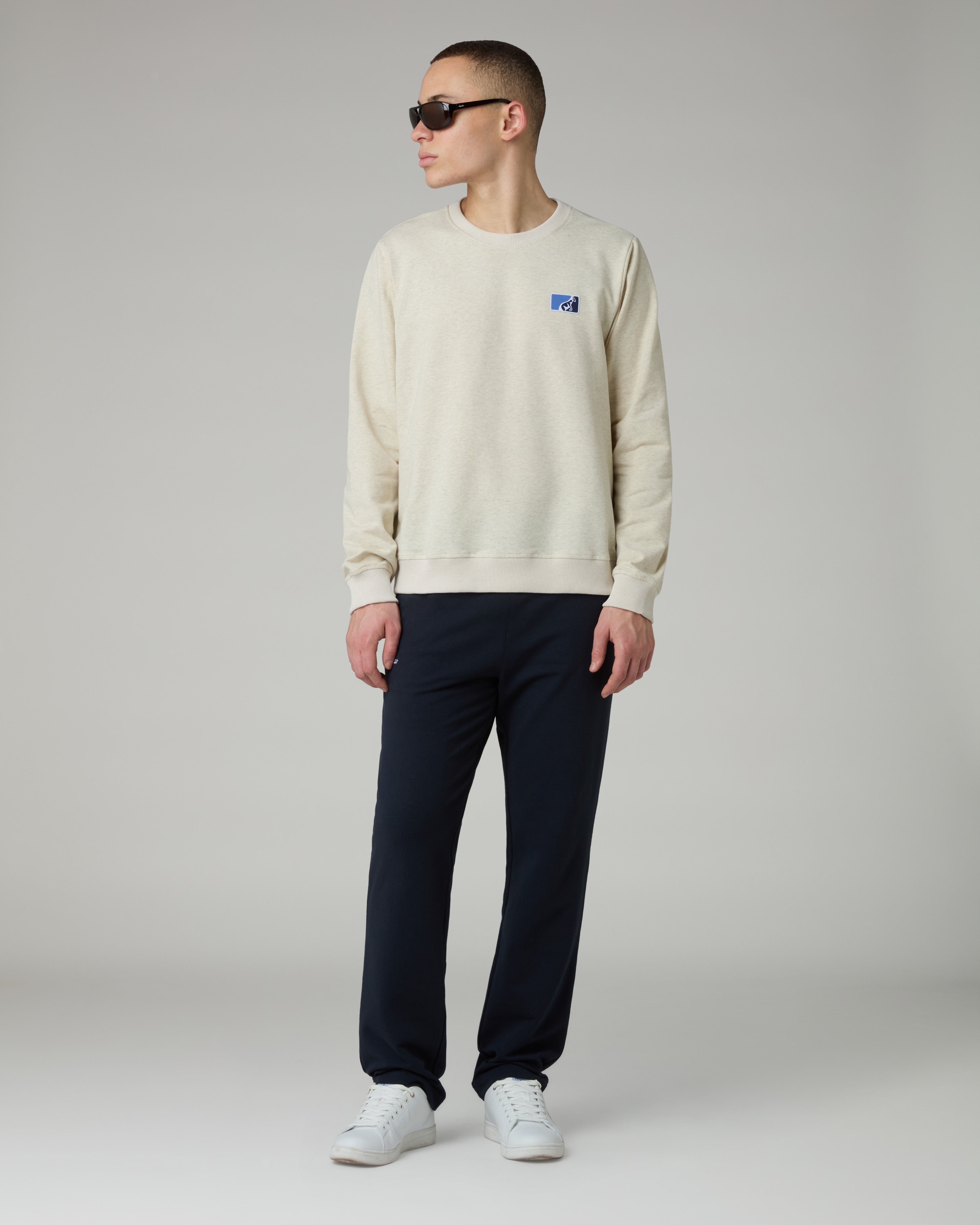 australian-easy-crewneck-felpa-girocollo-latte-league image 2