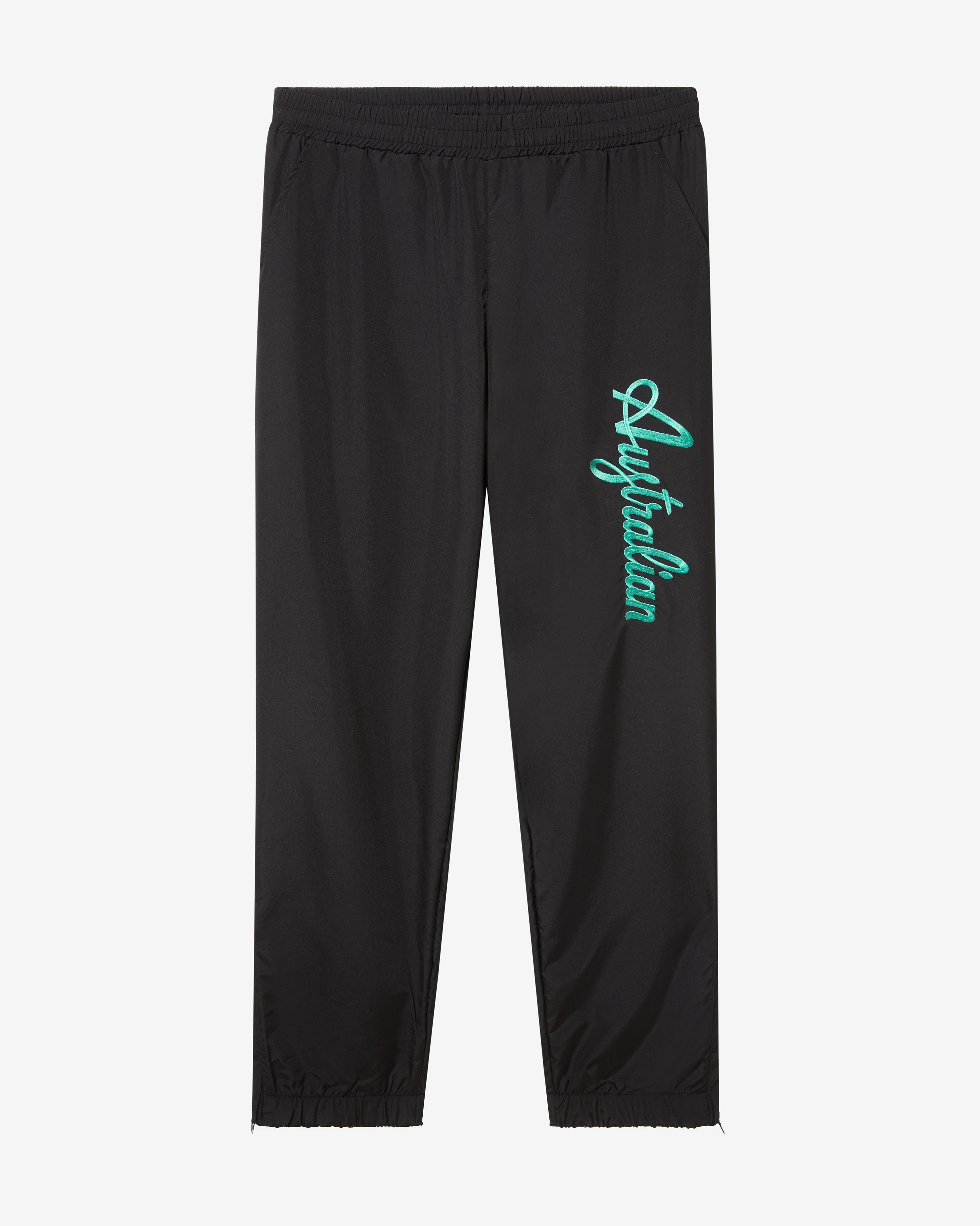 australian-logo-smash-track-pant-pantalone-foderato-nero image 6