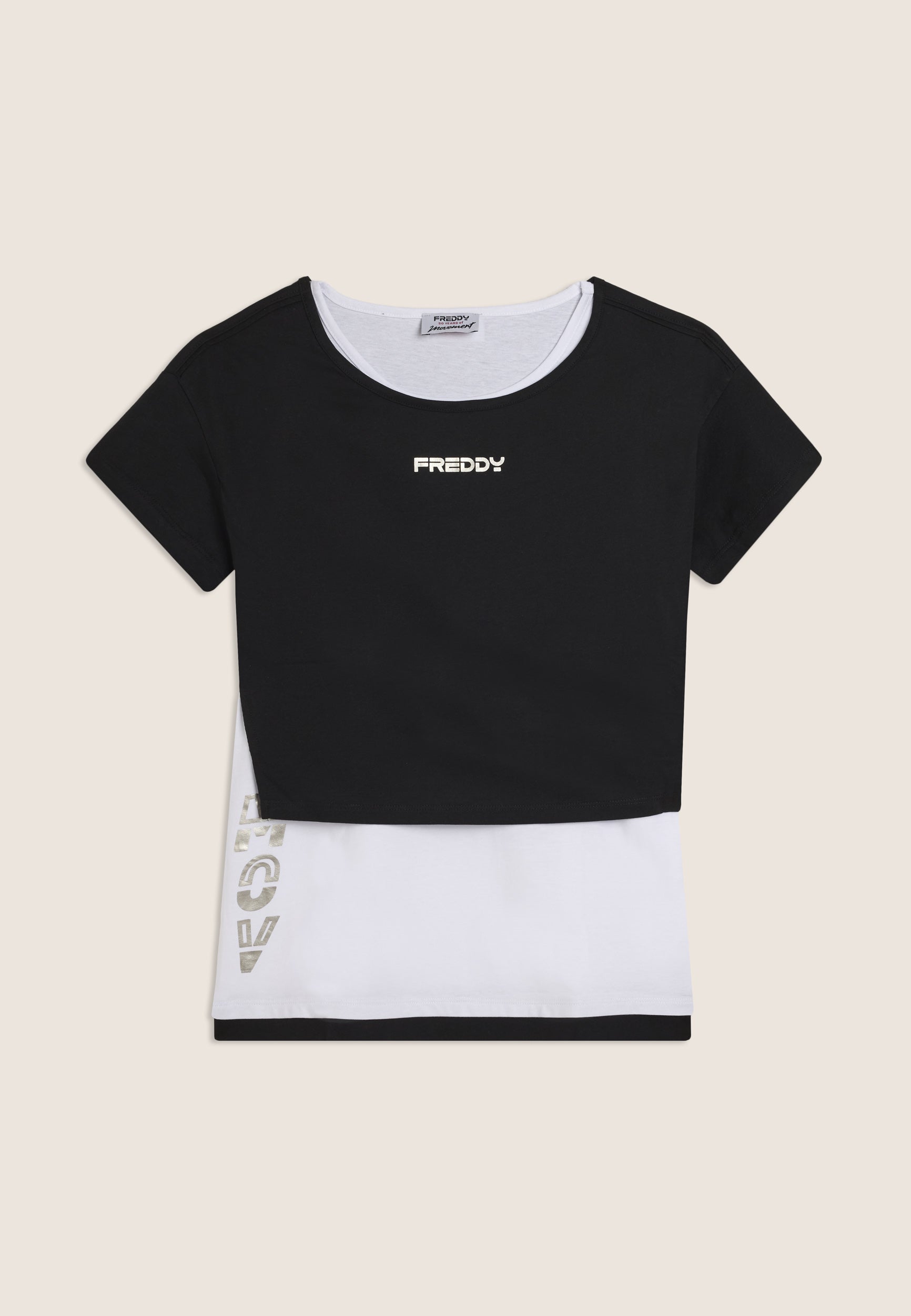 freddy-wr-up-completo-t-shirt-cropped-e-canotta-con-stampa-perlata image 7