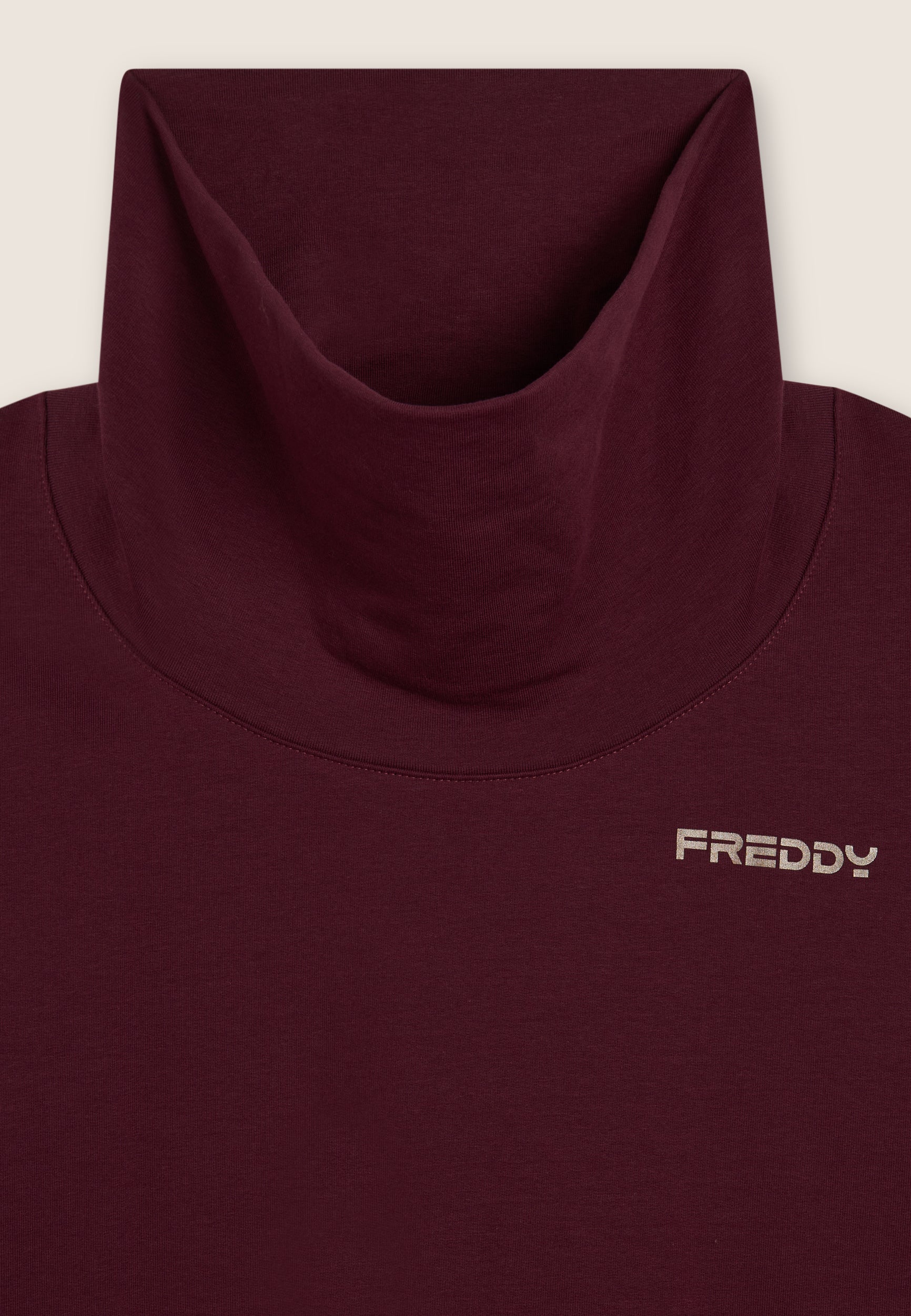 freddy-felpa-donna-con-grafica-e-cuciture-oblique image 6