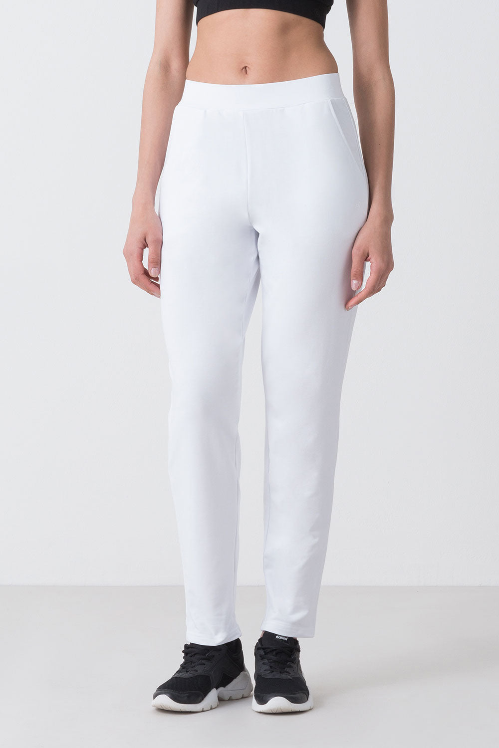 dimensione-danza-basic-pantalone-uomo-dritto-in-felpa-elasticizzata-con-logo image 6