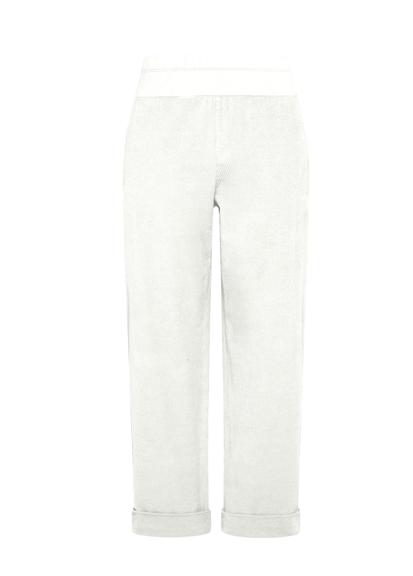 deha-pantalone-in-velluto-con-coulisse-bianco-leisurewear-donna-comfort image 5