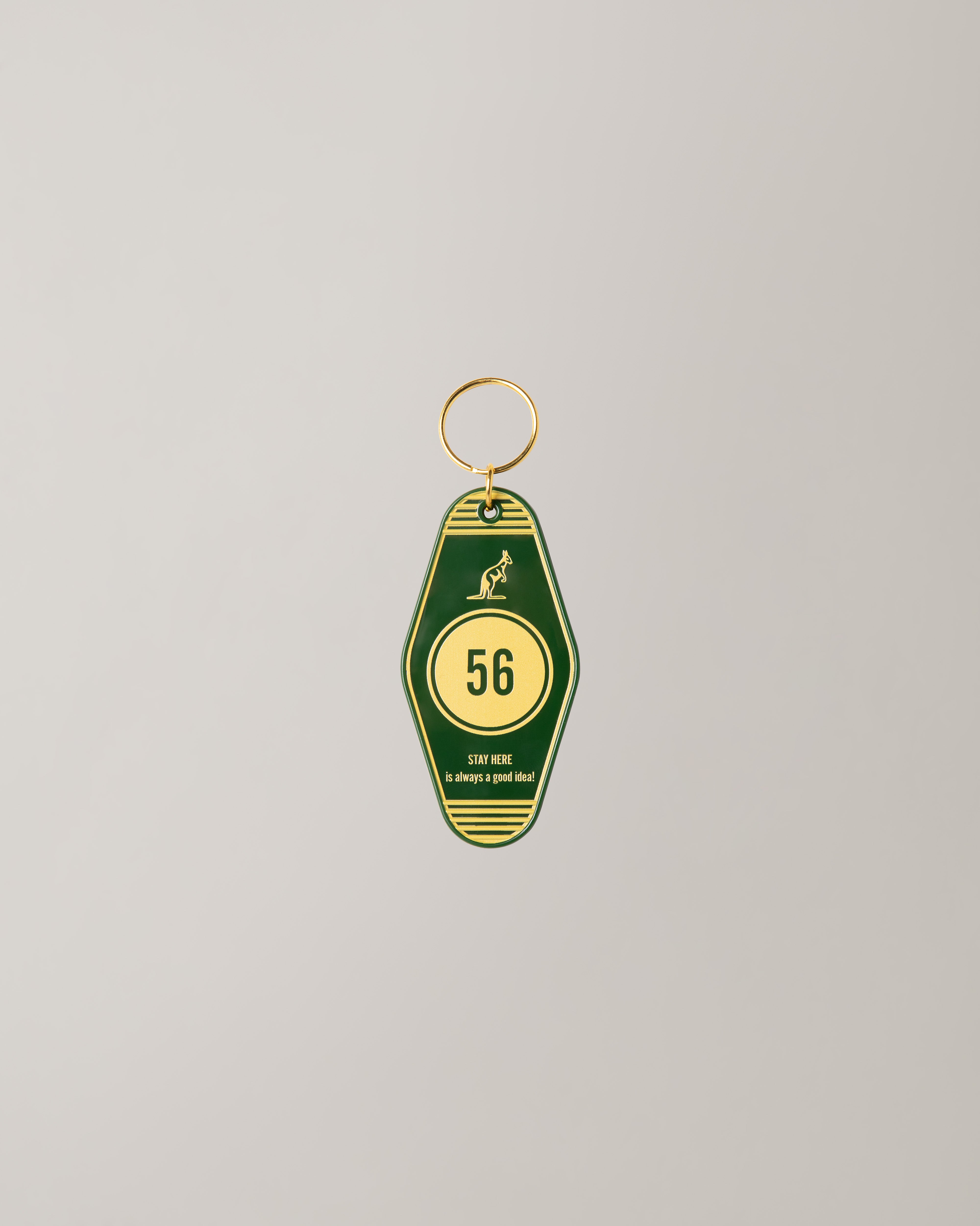 australian-motel-keychain-portachiavi-verde-bottiglia-e-oro image 3