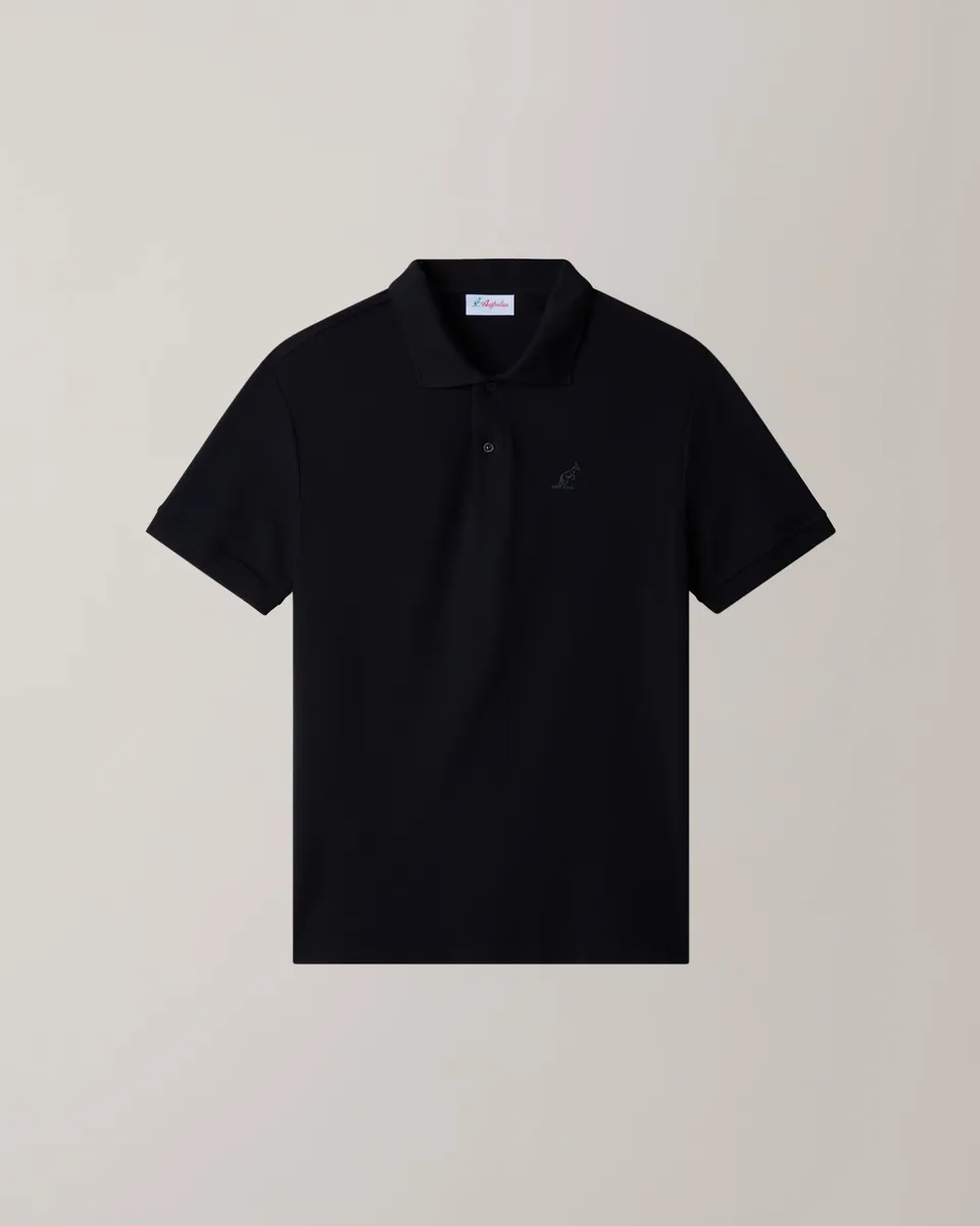 australian-essential-polo-shirt-polo-tecnica-nera-regular-fit-made-in-italy image 1