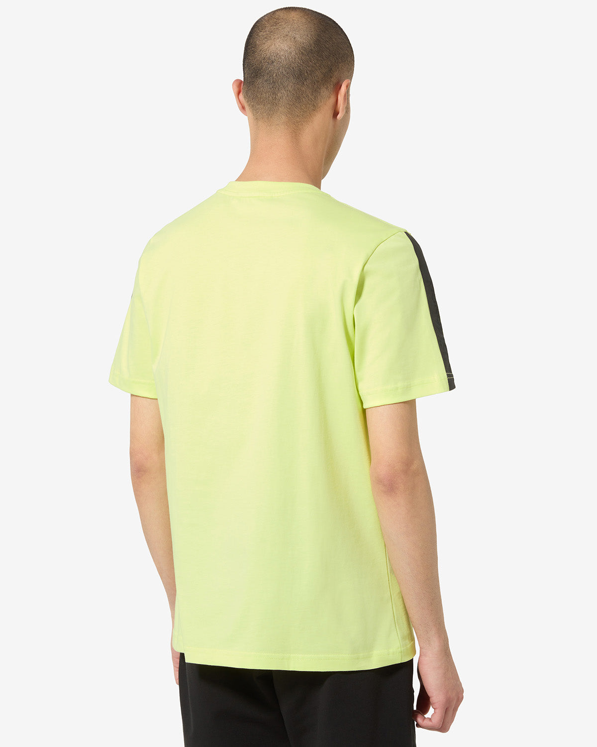 australian-impact-t-shirt-sportswear-t-shirt-cotone-lime-regular-fit image 3
