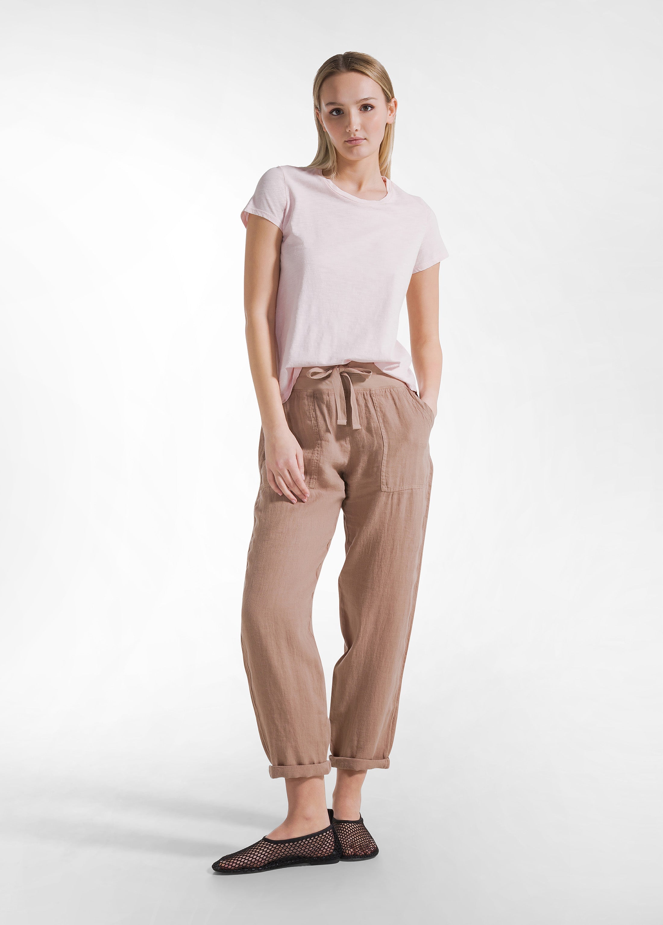 deha-t-shirt-in-cotone-flamm-rosa-fluida image 4