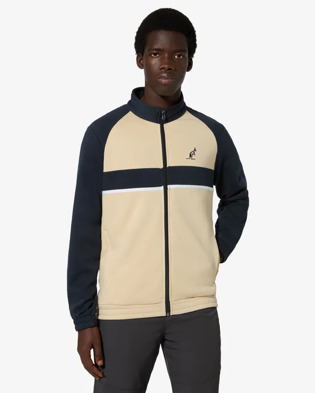 australian-classy-track-jacket-giacca-sportiva-sabbia image 1