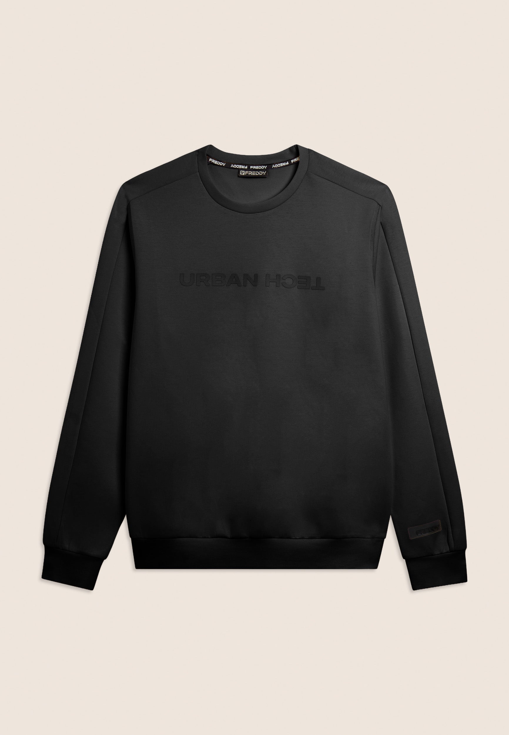 freddy-felpa-girocollo-regular-fit-urban-tech-interlock image 8
